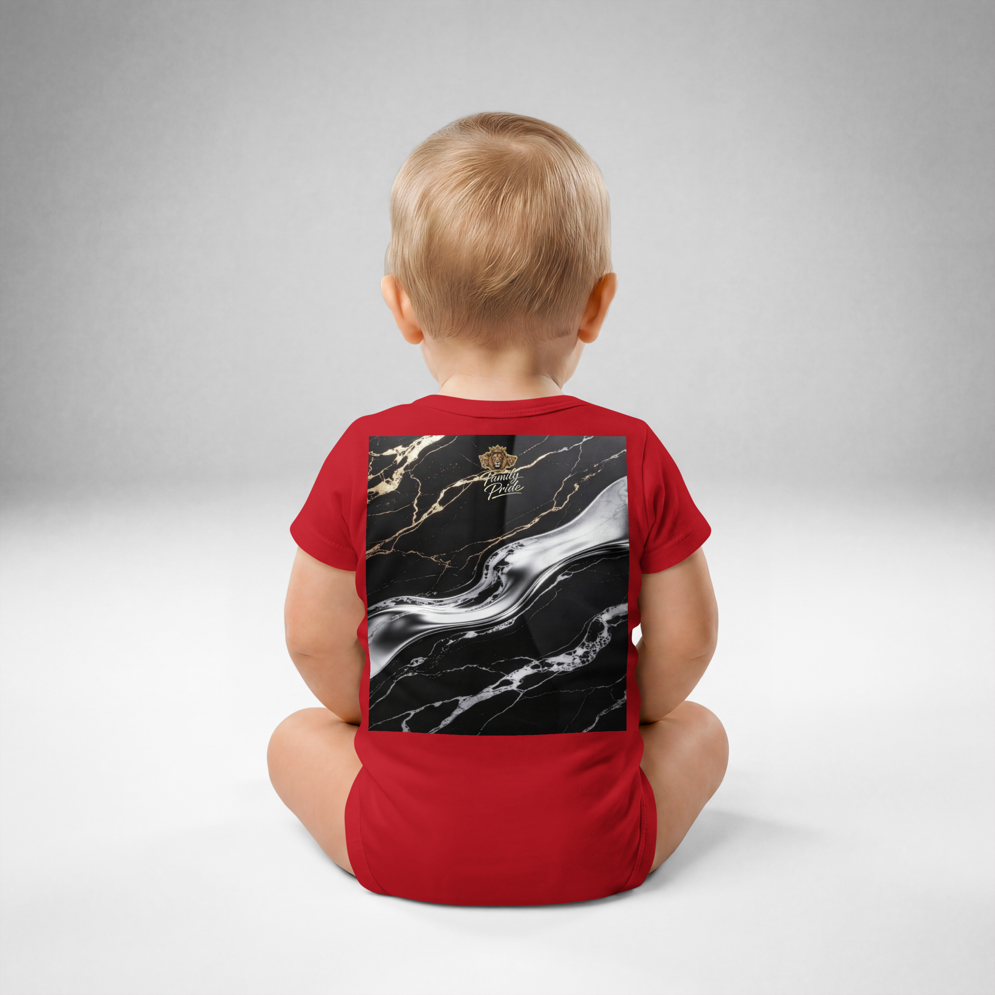 V.I.M Elephant Family Baby Comfort Jersey Bodysuit - Velvet Ink Market (V.I.M)