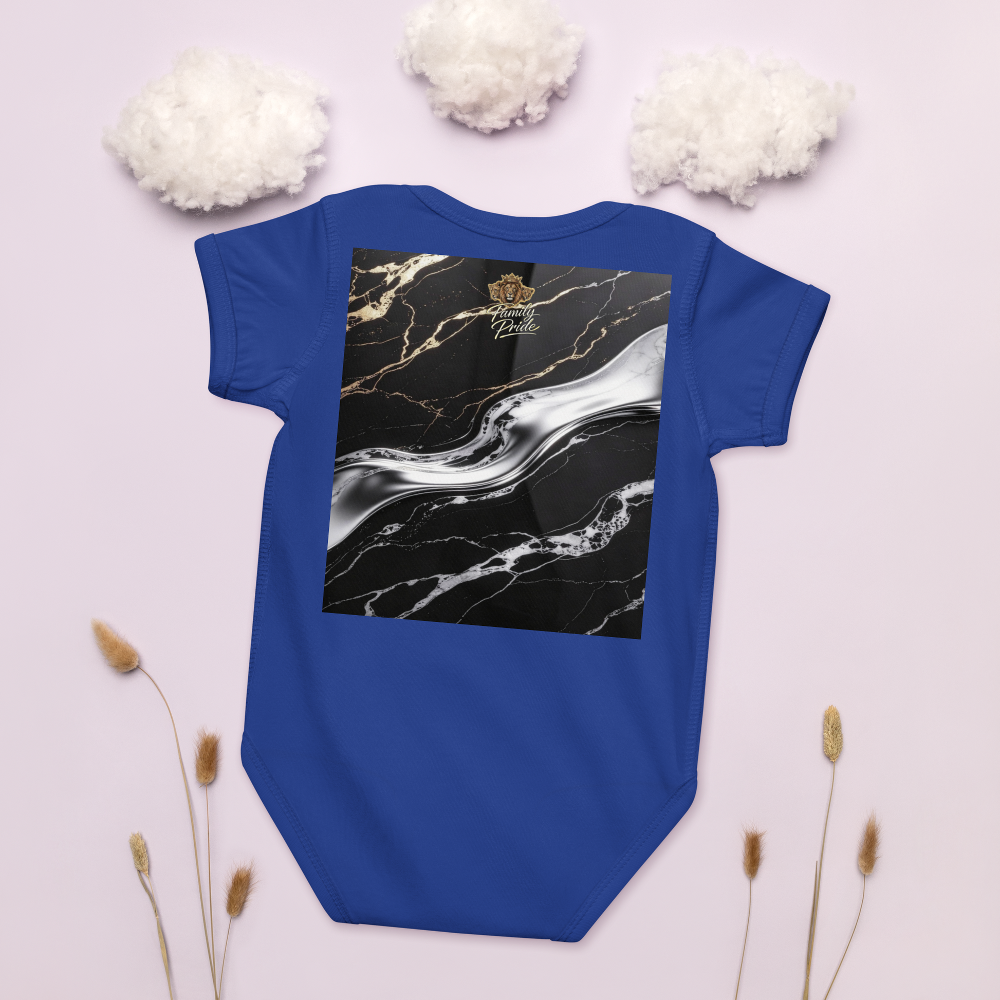 V.I.M Elephant Family Baby Comfort Jersey Bodysuit - Velvet Ink Market (V.I.M)