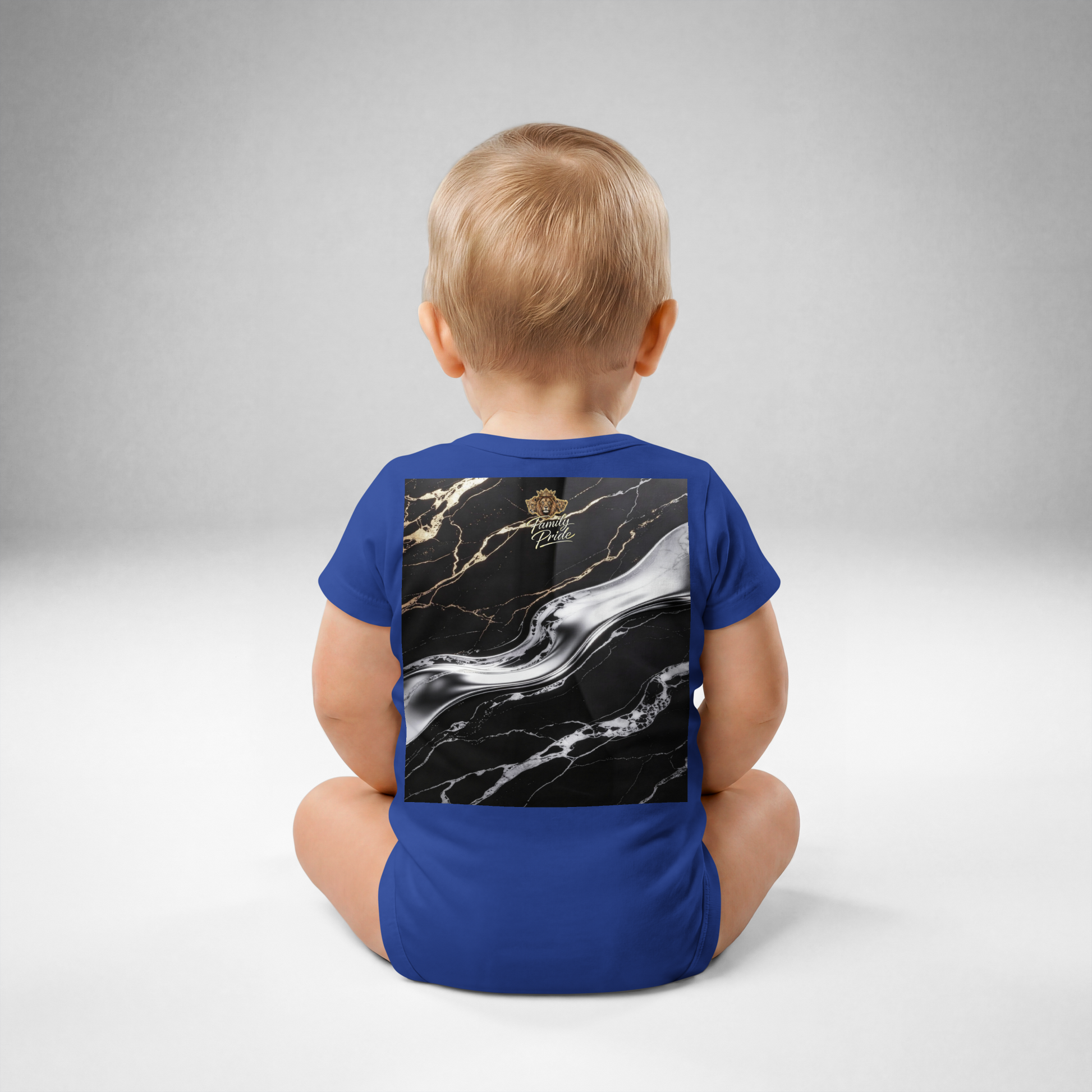 V.I.M Elephant Family Baby Comfort Jersey Bodysuit - Velvet Ink Market (V.I.M)