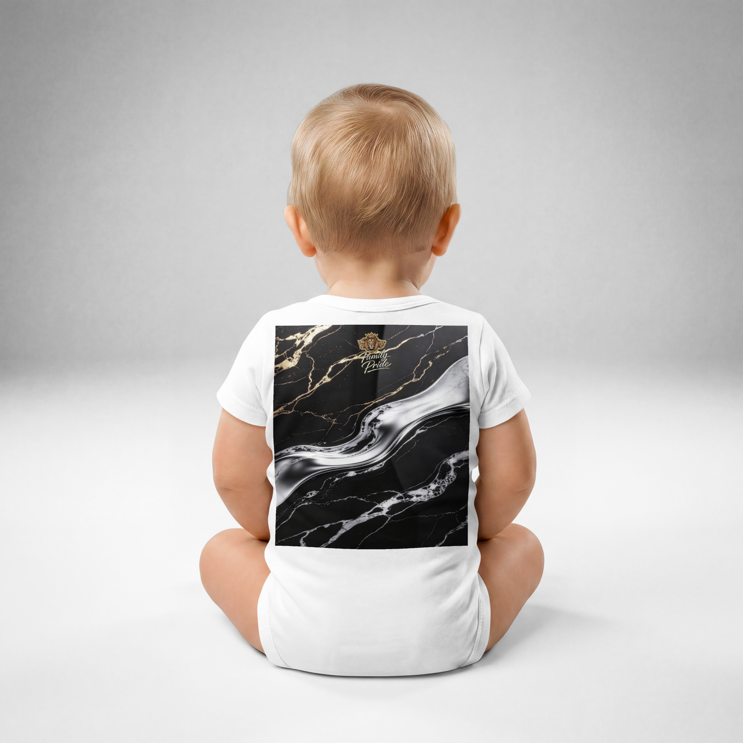 V.I.M Elephant Family Baby Comfort Jersey Bodysuit - Velvet Ink Market (V.I.M)