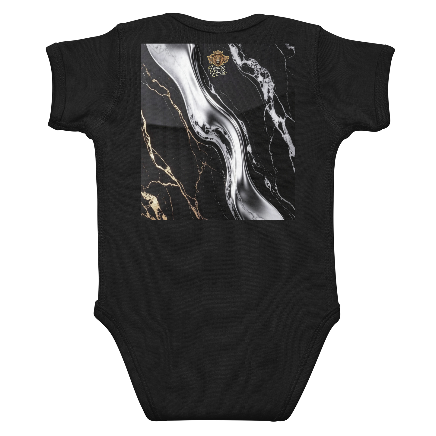 V.I.M Zebra Family Leaf Print Infant Bodysuit - Velvet Ink Market (V.I.M)
