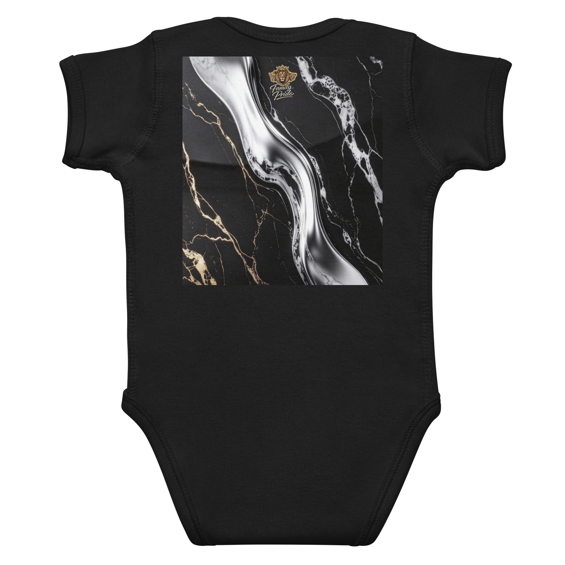 V.I.M Zebra Family Leaf Print Infant Bodysuit - Velvet Ink Market (V.I.M)