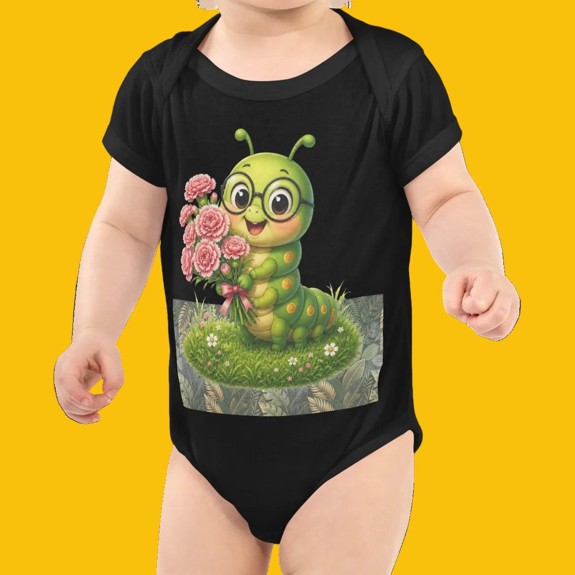 V.I.M Caterpillar & Lady Bird Infant Bodysuit - Velvet Ink Market (V.I.M)