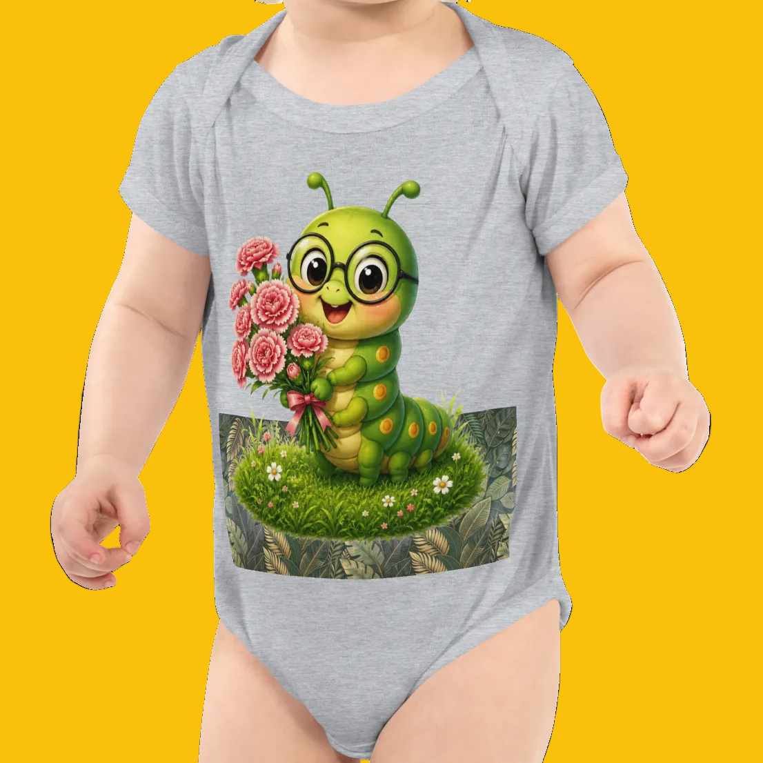 V.I.M Caterpillar & Lady Bird Infant Bodysuit - Velvet Ink Market (V.I.M)
