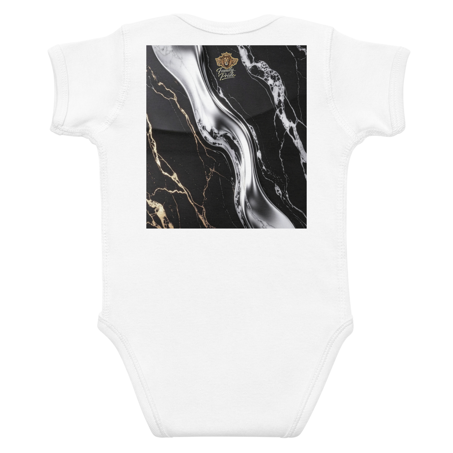 V.I.M Zebra Family Leaf Print Infant Bodysuit - Velvet Ink Market (V.I.M)