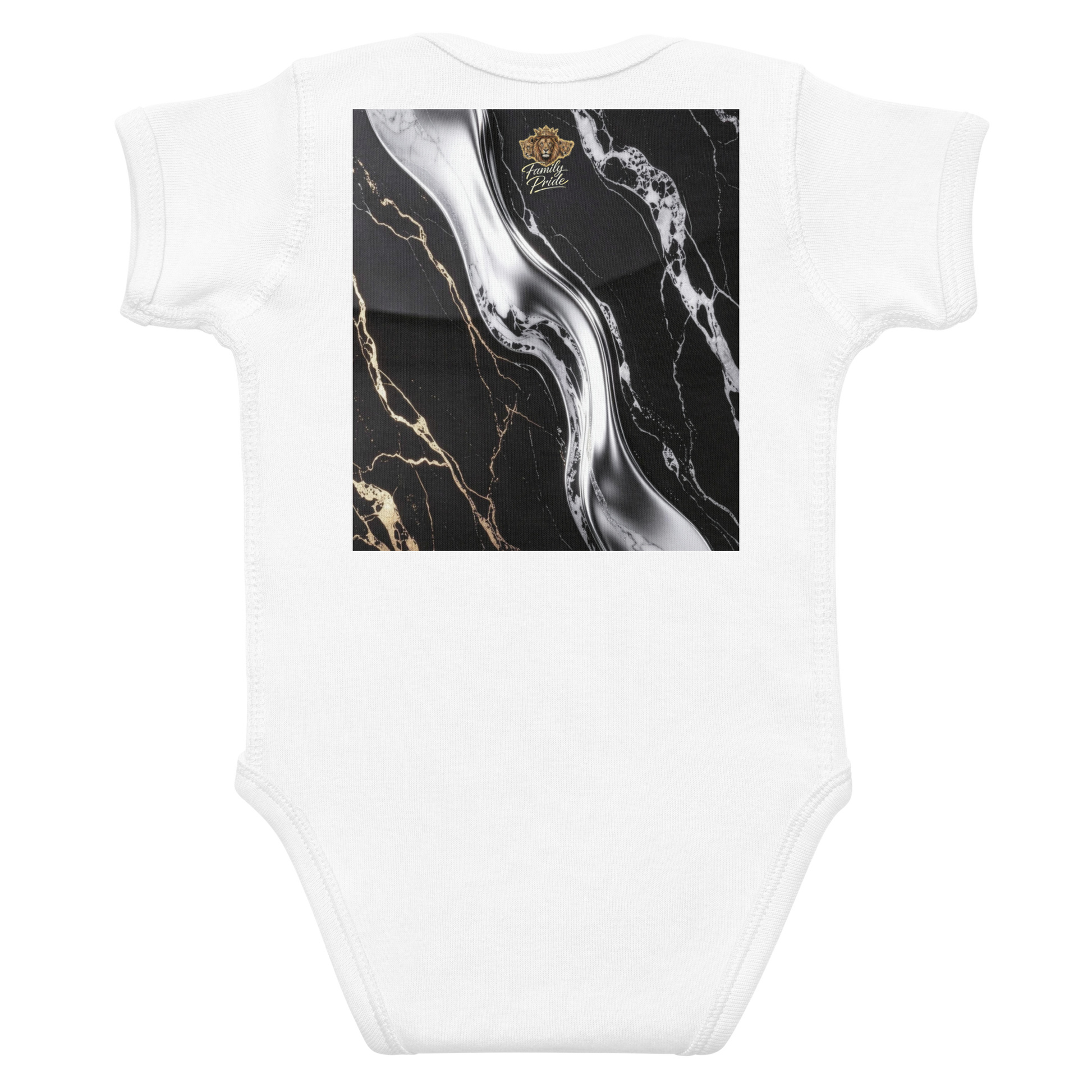 V.I.M Zebra Family Leaf Print Infant Bodysuit - Velvet Ink Market (V.I.M)