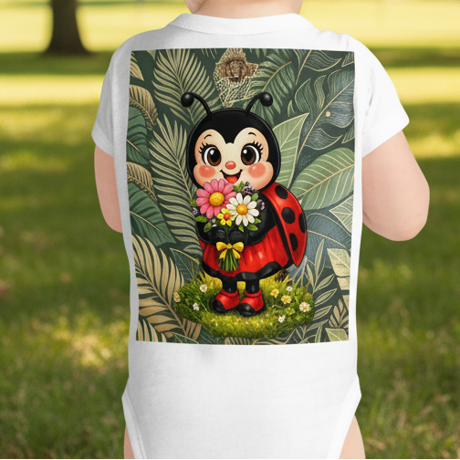 V.I.M Caterpillar & Lady Bird Infant Bodysuit - Velvet Ink Market (V.I.M)