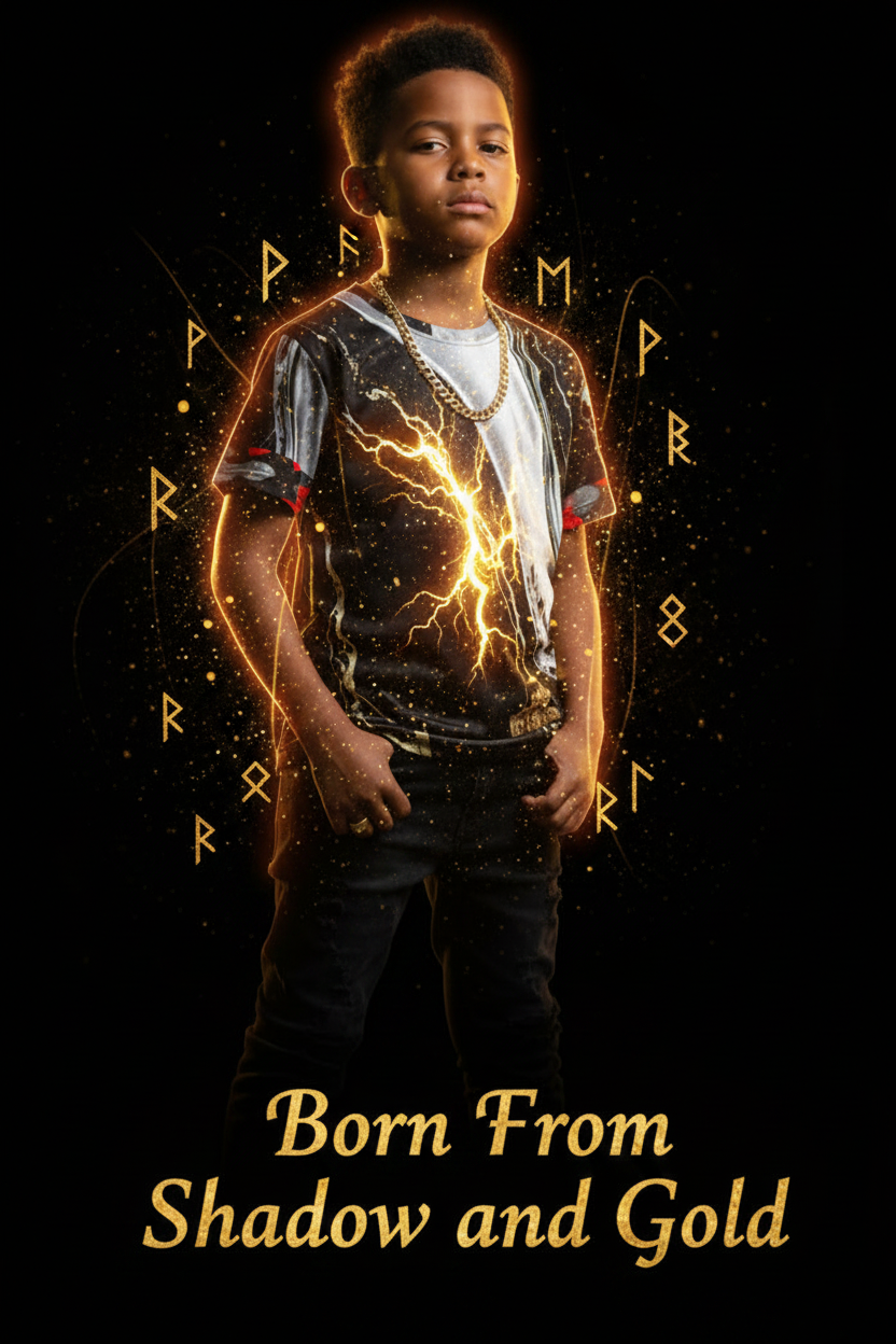 V.I.M Darkfire Youth All-Over Print Crew Neck Tee - Velvet Ink Market (V.I.M)