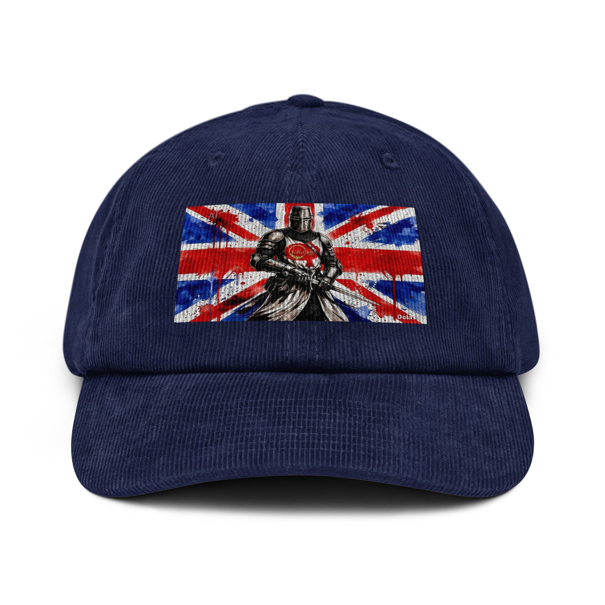 Velvet Ink Patriot Union Jack Corduroy Hat - Velvet Ink Market (V.I.M)