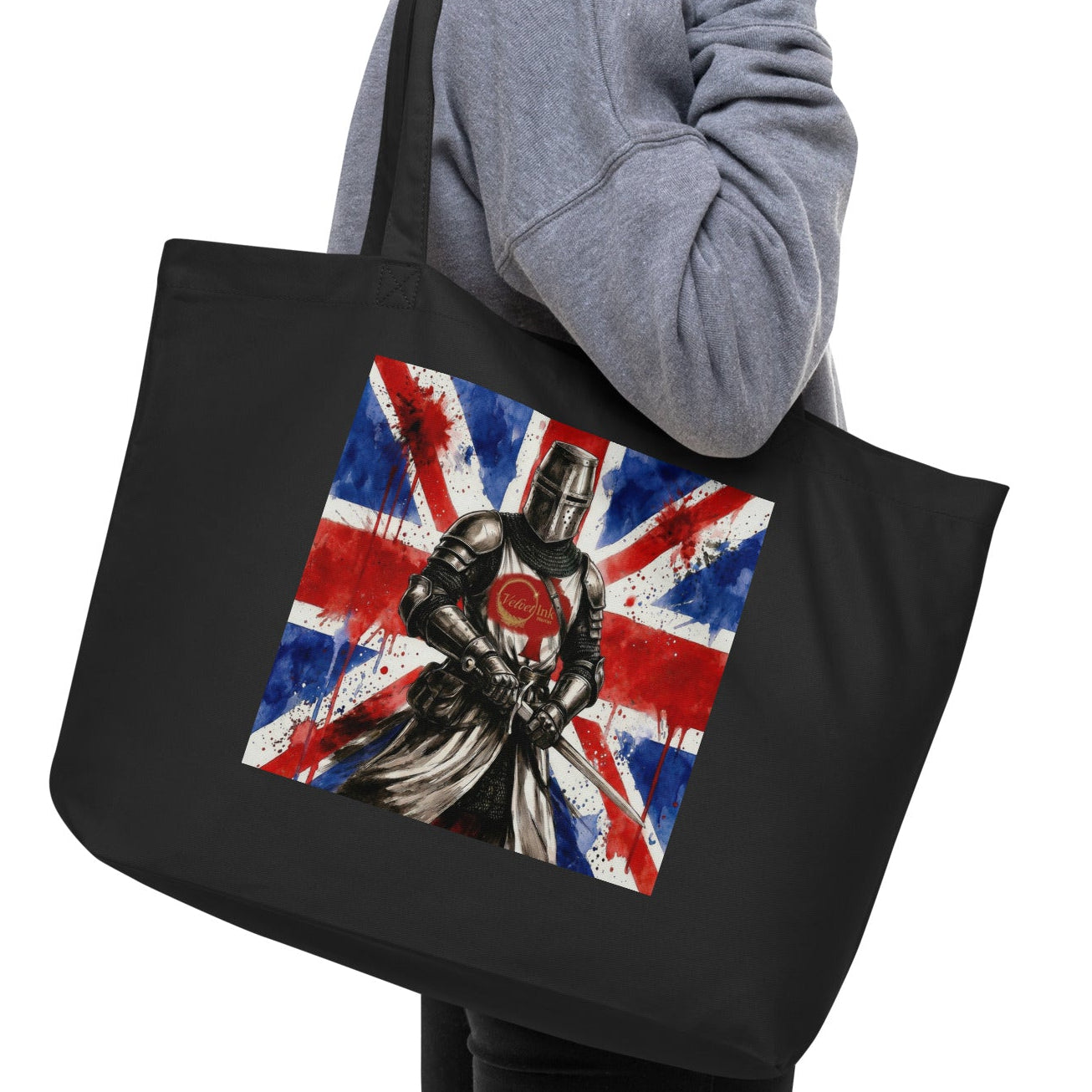 Velvet Ink Union Jack Tote Bag - Velvet Ink Market (V.I.M)