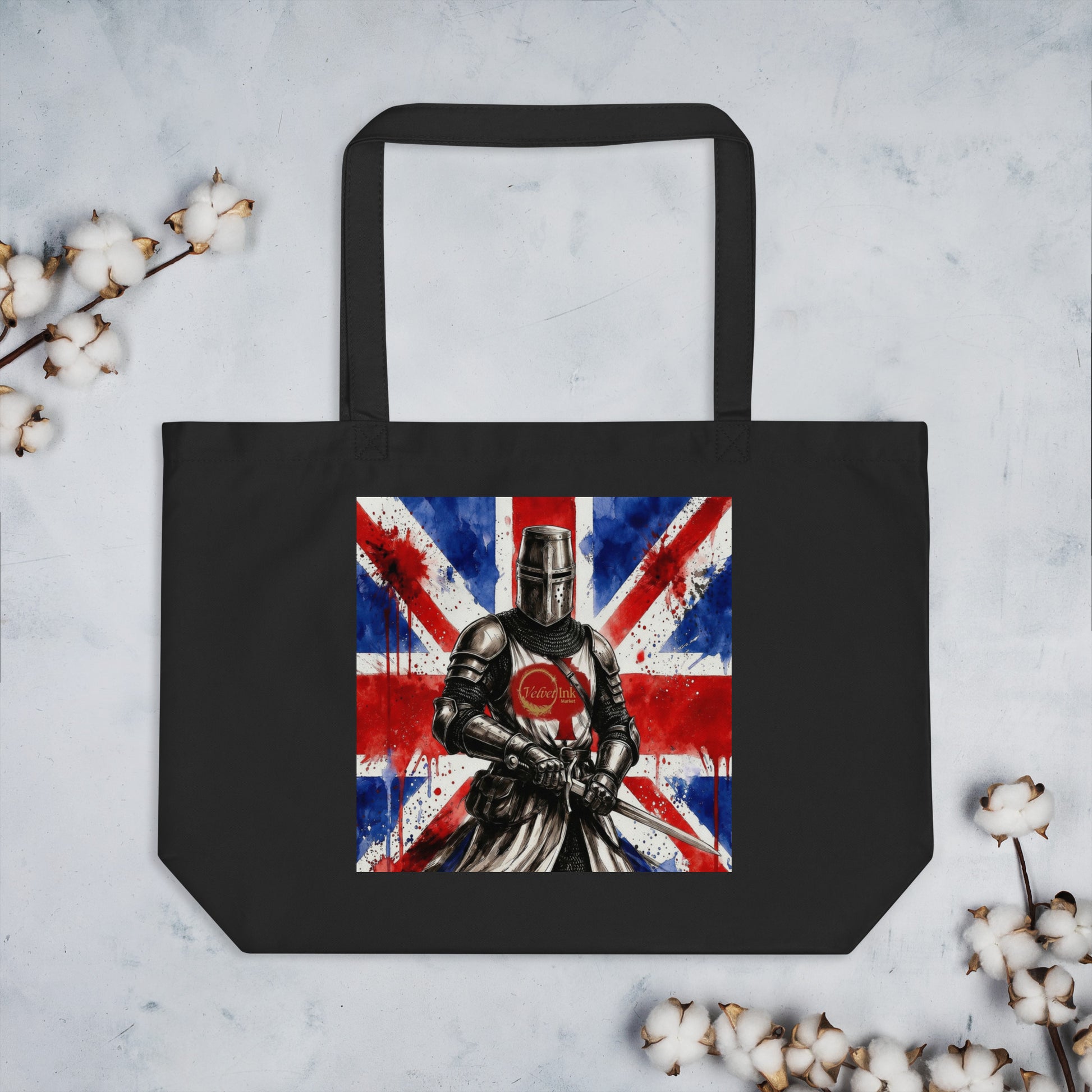 Velvet Ink Union Jack Tote Bag - Velvet Ink Market (V.I.M)
