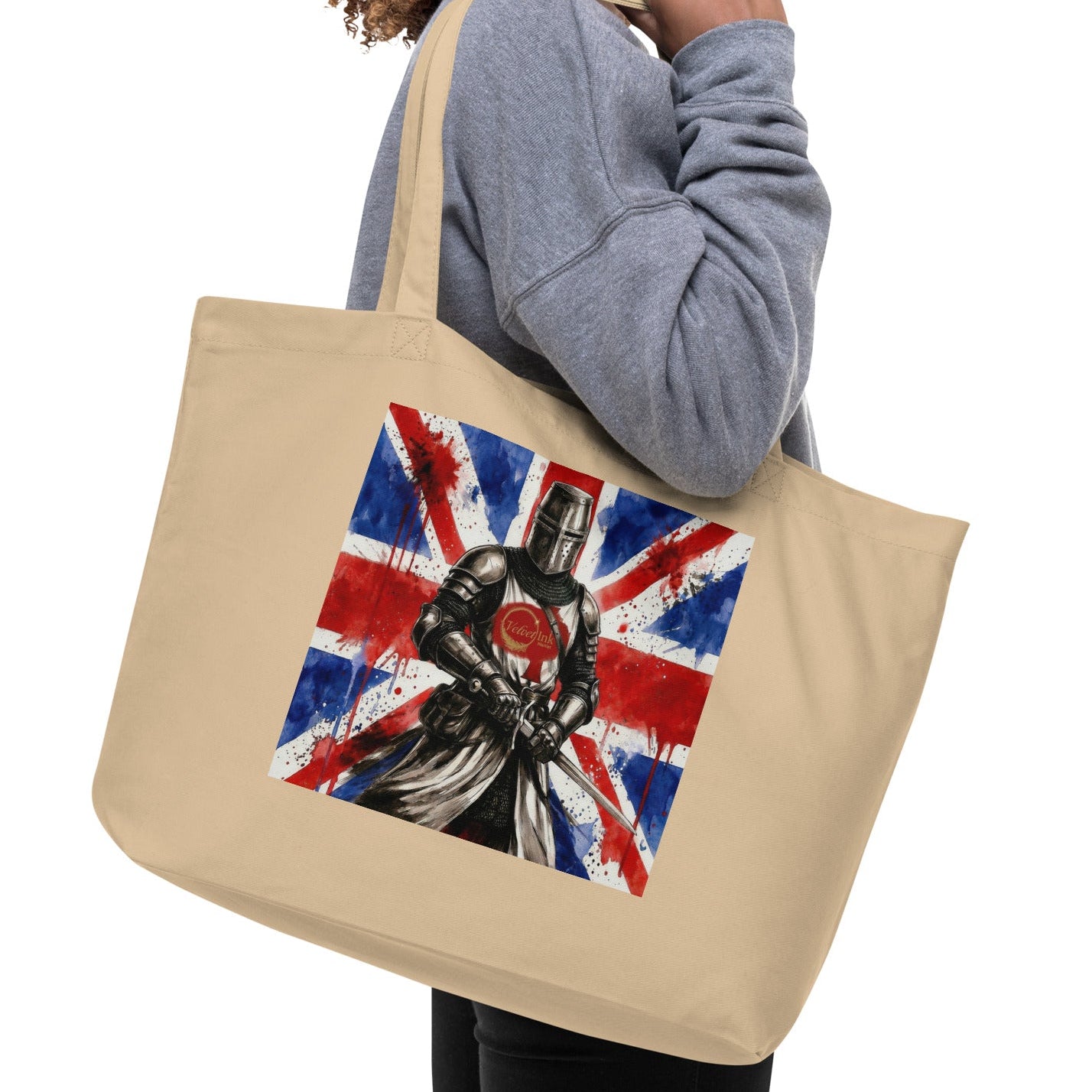 Velvet Ink Union Jack Tote Bag - Velvet Ink Market (V.I.M)
