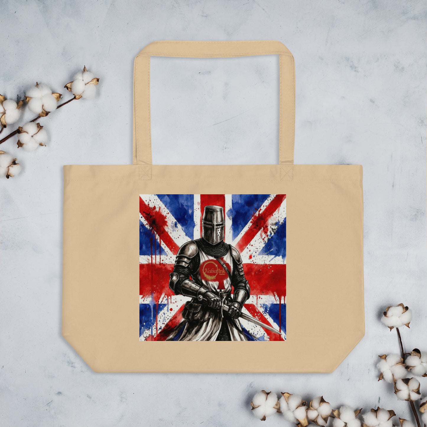 Velvet Ink Union Jack Tote Bag - Velvet Ink Market (V.I.M)