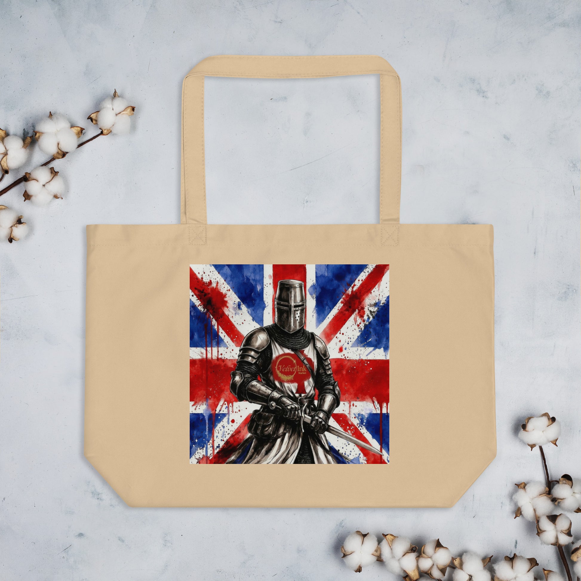 Velvet Ink Union Jack Tote Bag - Velvet Ink Market (V.I.M)