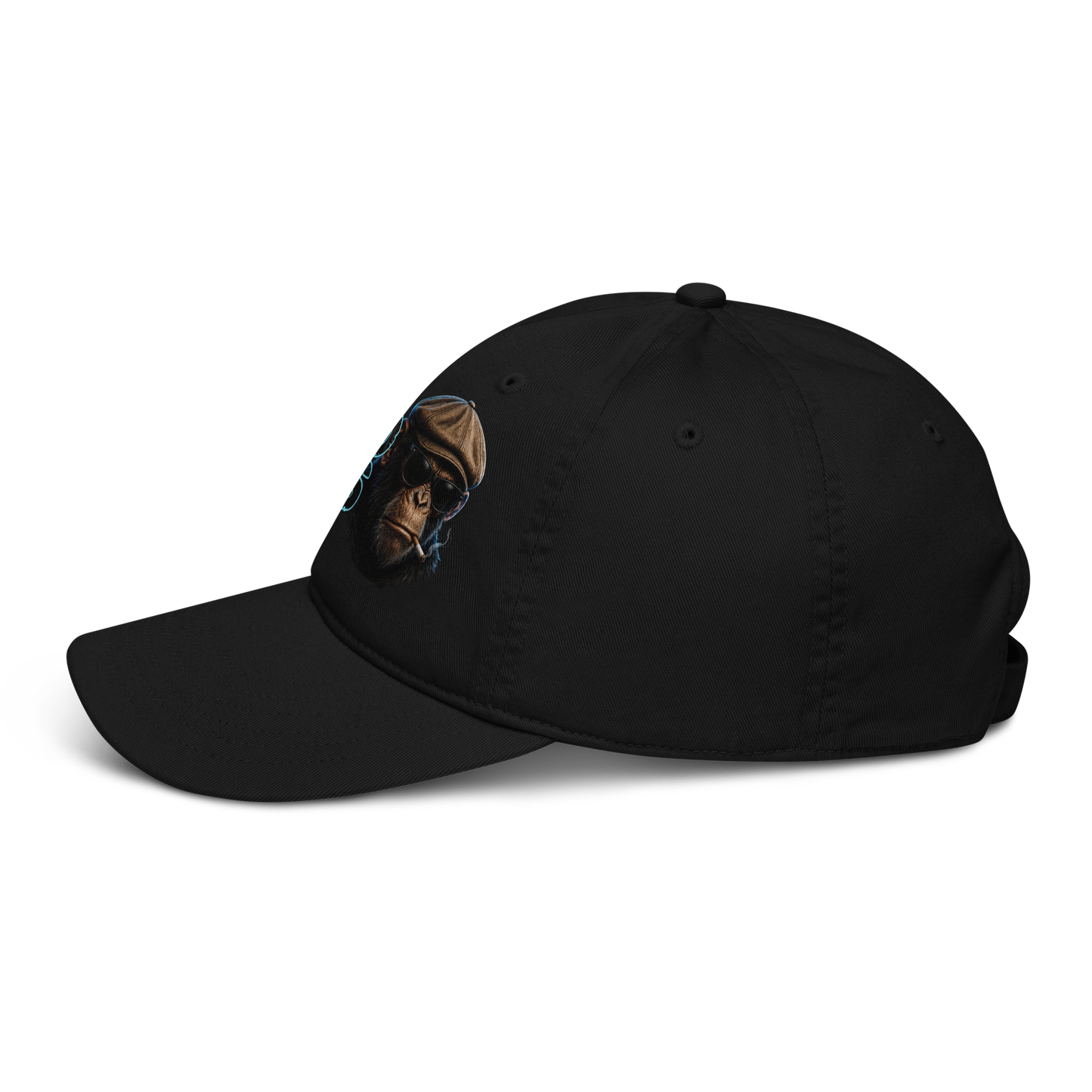 V.I.M Wild Boys Chimp Theme Organic Dad Hat - Velvet Ink Market (V.I.M)