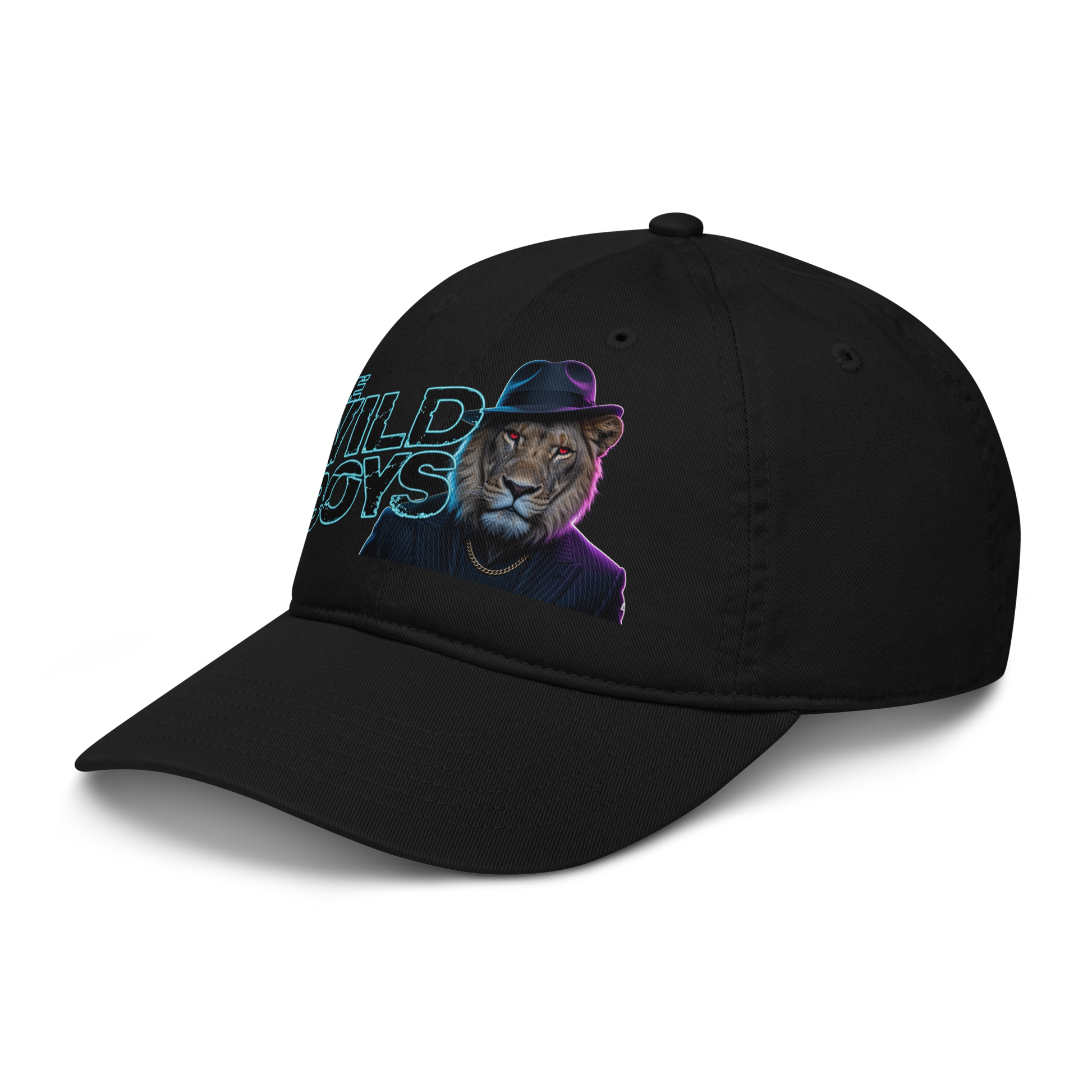 V.I.M Wild Boys Lion Theme Organic Dad Hat - Velvet Ink Market (V.I.M)