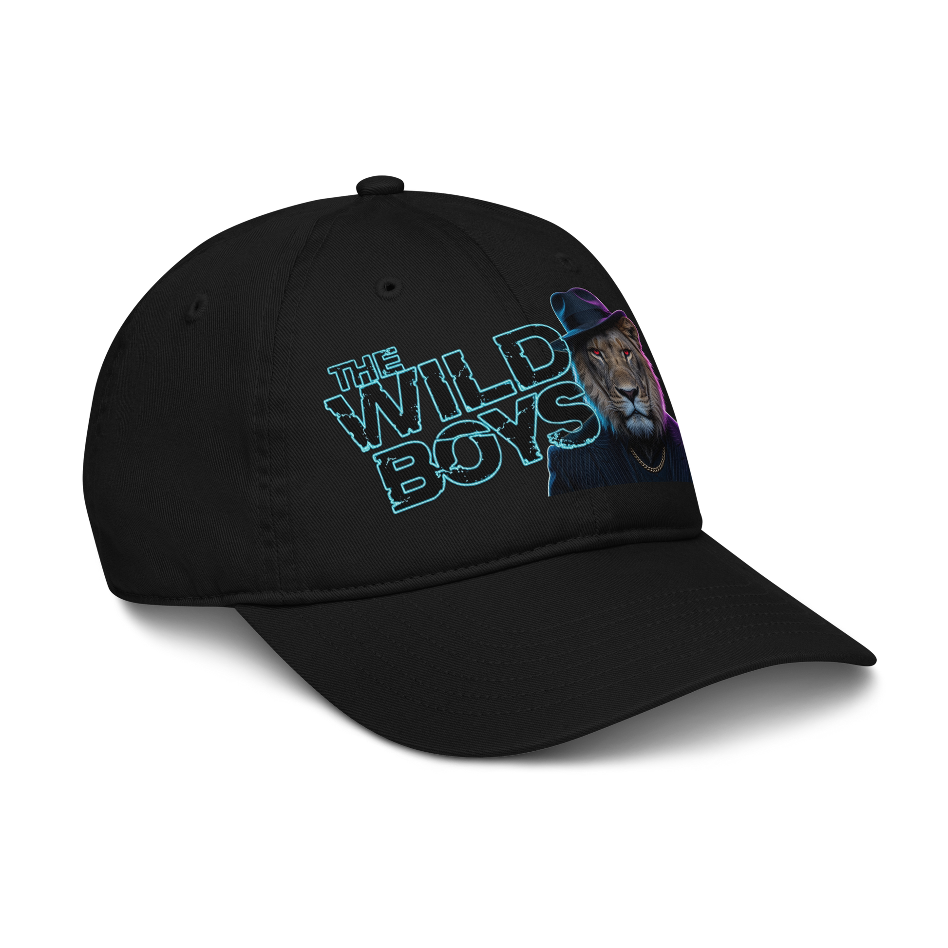 V.I.M Wild Boys Lion Theme Organic Dad Hat - Velvet Ink Market (V.I.M)