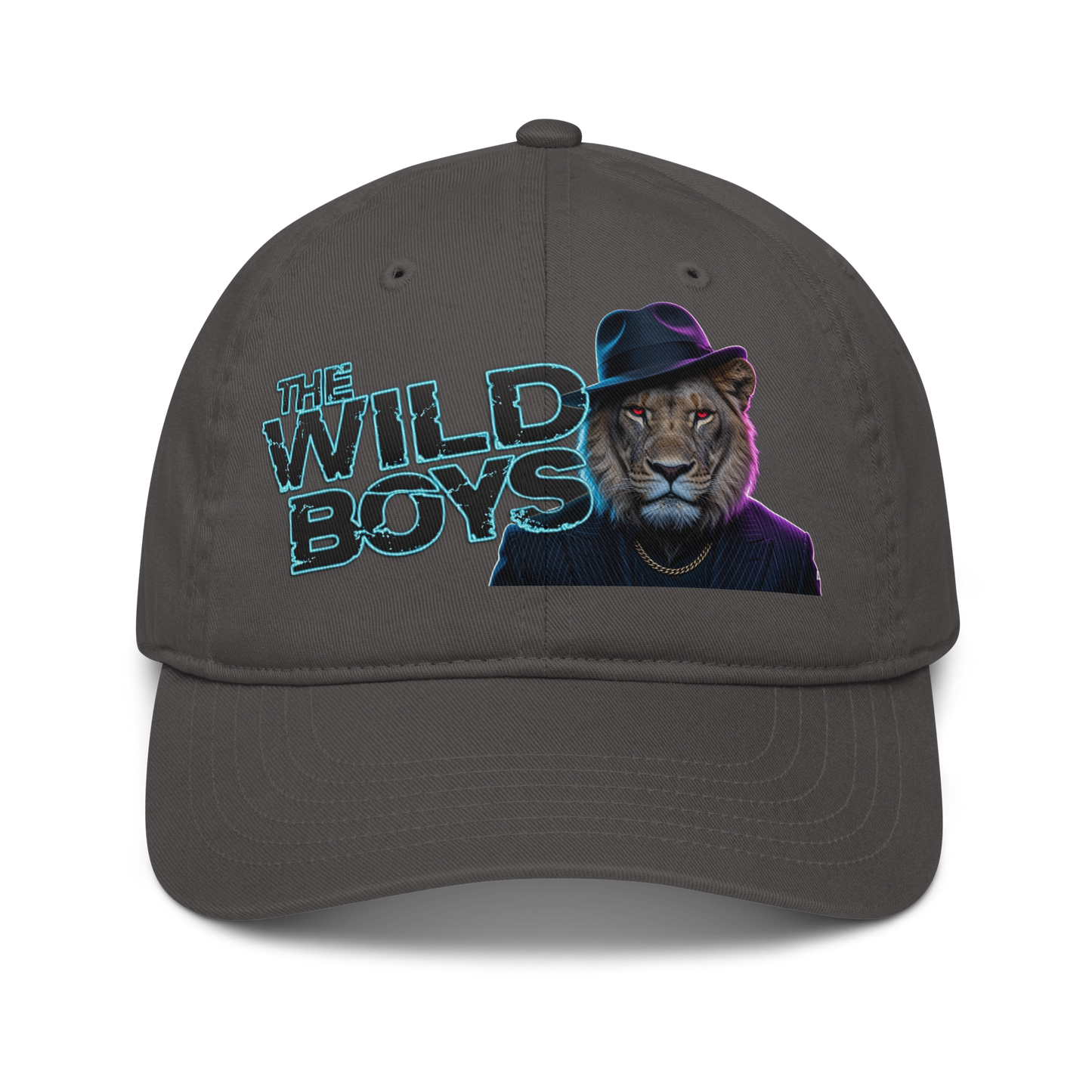 V.I.M Wild Boys Lion Theme Organic Dad Hat - Velvet Ink Market (V.I.M)