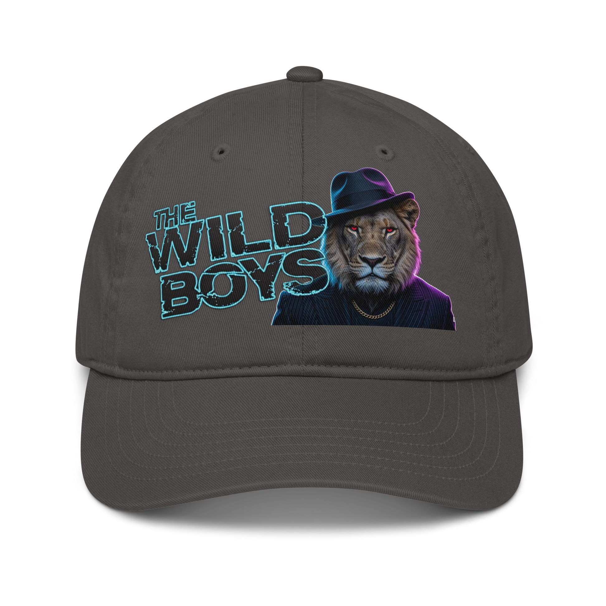 V.I.M Wild Boys Lion Theme Organic Dad Hat - Velvet Ink Market (V.I.M)