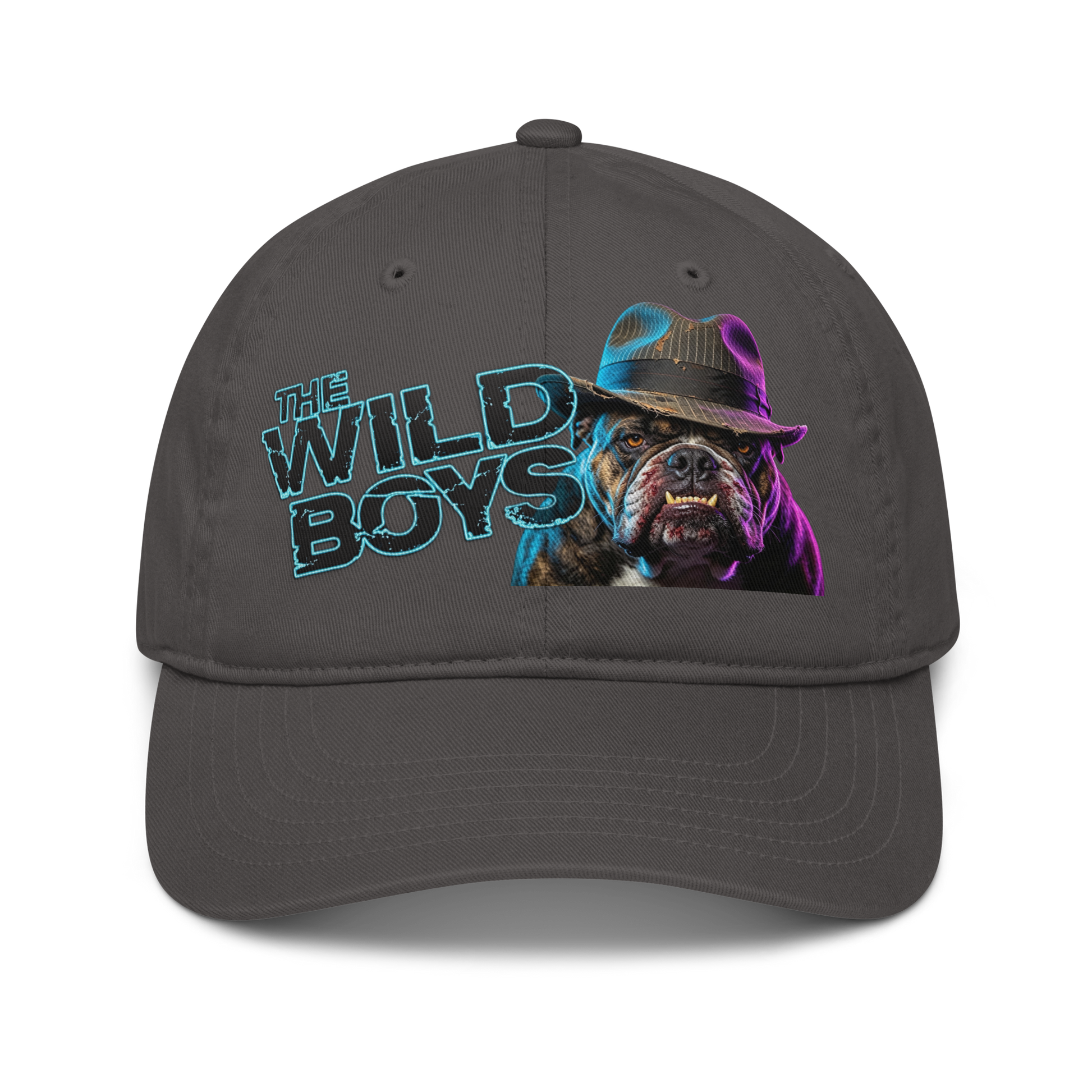 V.I.M Wild Boys Bulldog Theme Organic Dad Hat - Velvet Ink Market (V.I.M)