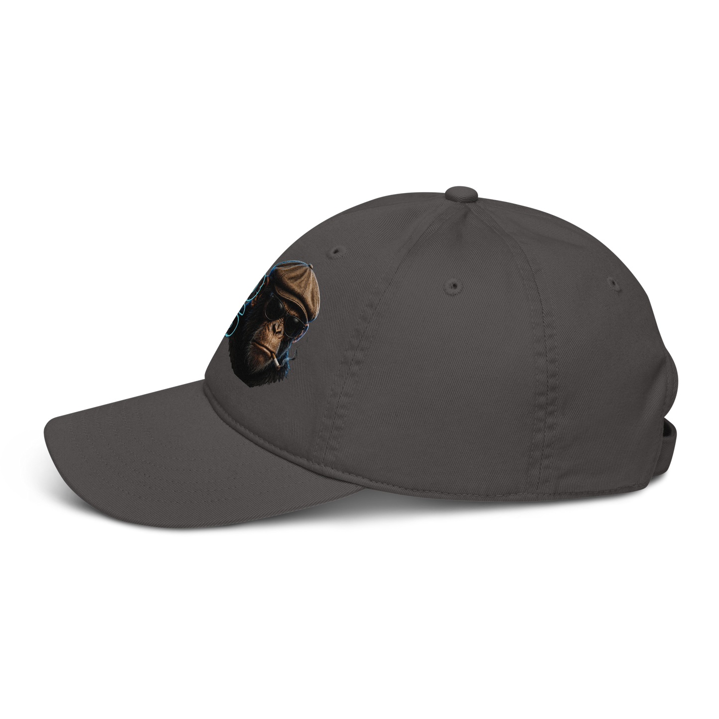 V.I.M Wild Boys Chimp Theme Organic Dad Hat - Velvet Ink Market (V.I.M)