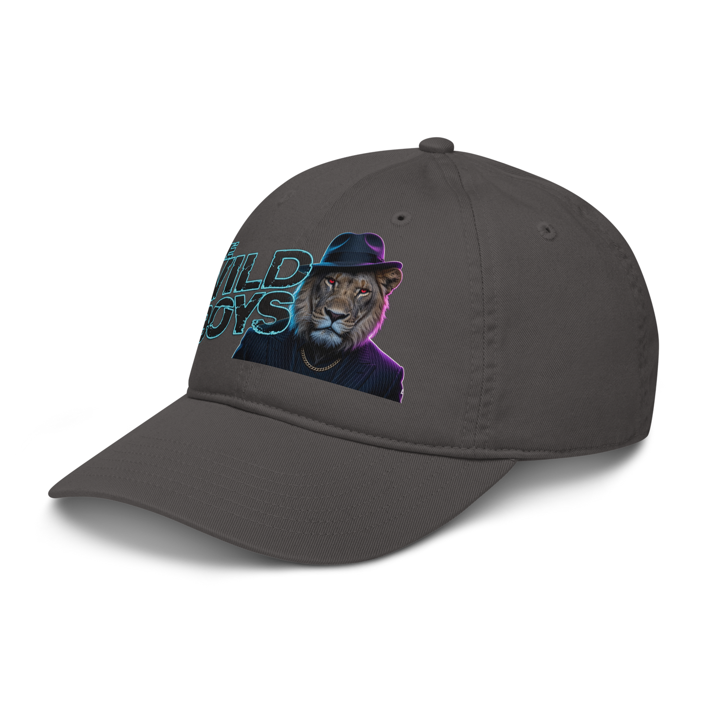 V.I.M Wild Boys Lion Theme Organic Dad Hat - Velvet Ink Market (V.I.M)