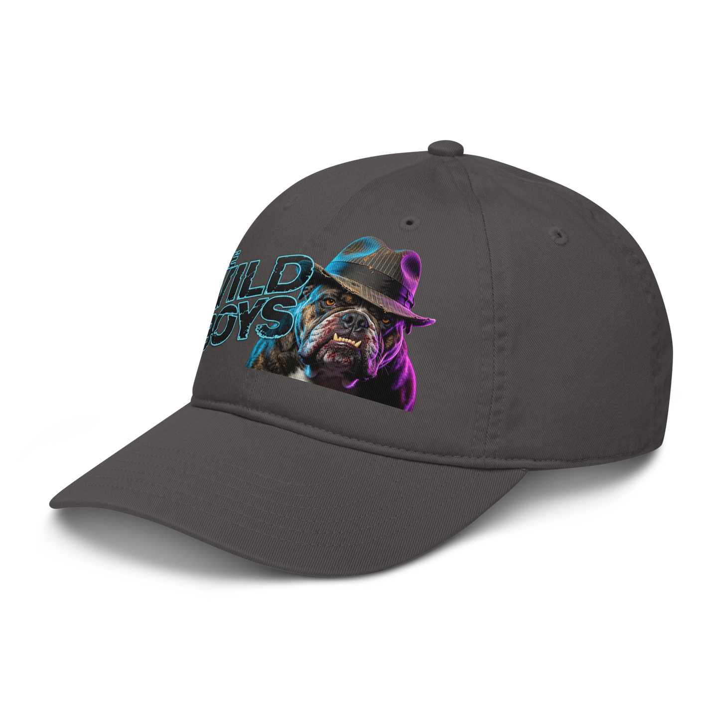 V.I.M Wild Boys Bulldog Theme Organic Dad Hat - Velvet Ink Market (V.I.M)