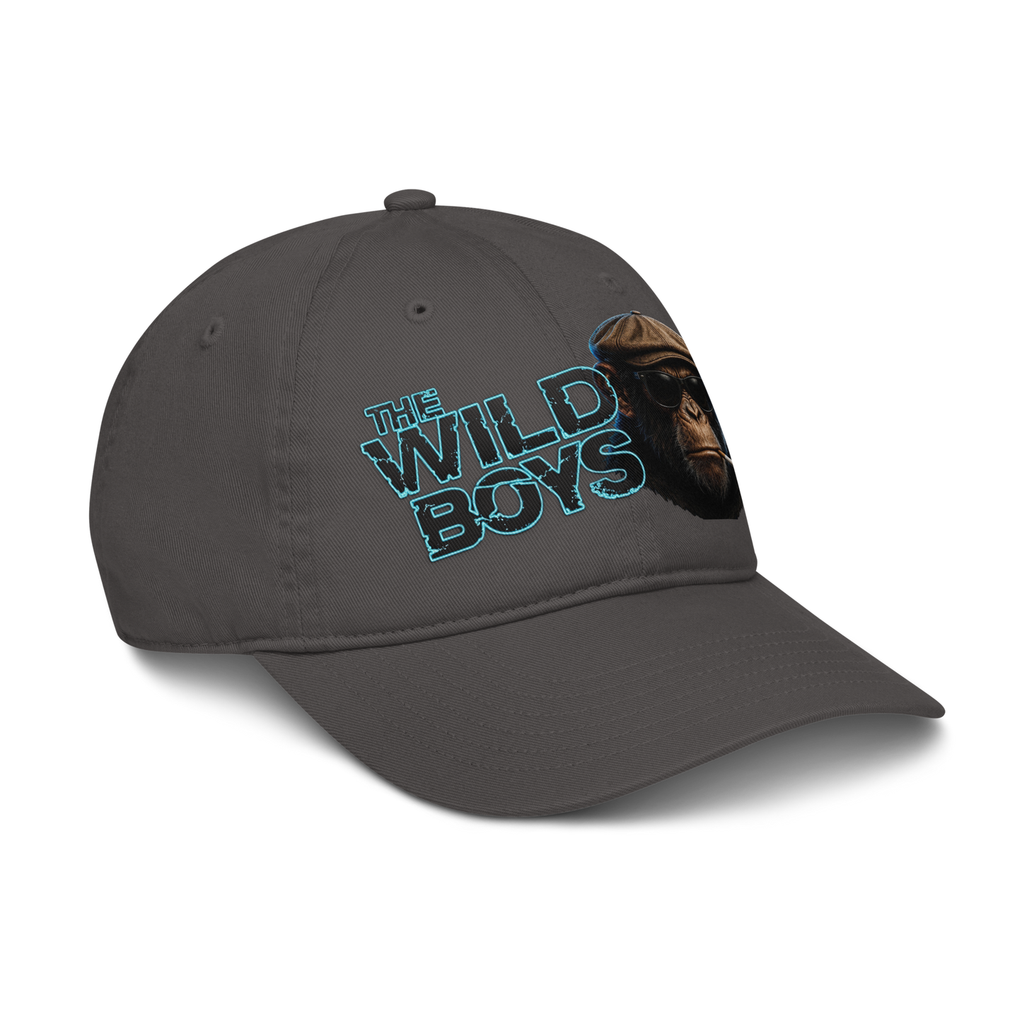 V.I.M Wild Boys Chimp Theme Organic Dad Hat - Velvet Ink Market (V.I.M)