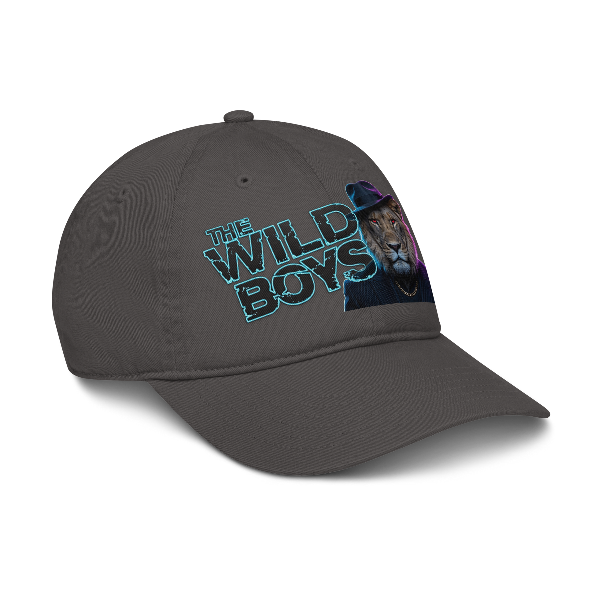 V.I.M Wild Boys Lion Theme Organic Dad Hat - Velvet Ink Market (V.I.M)