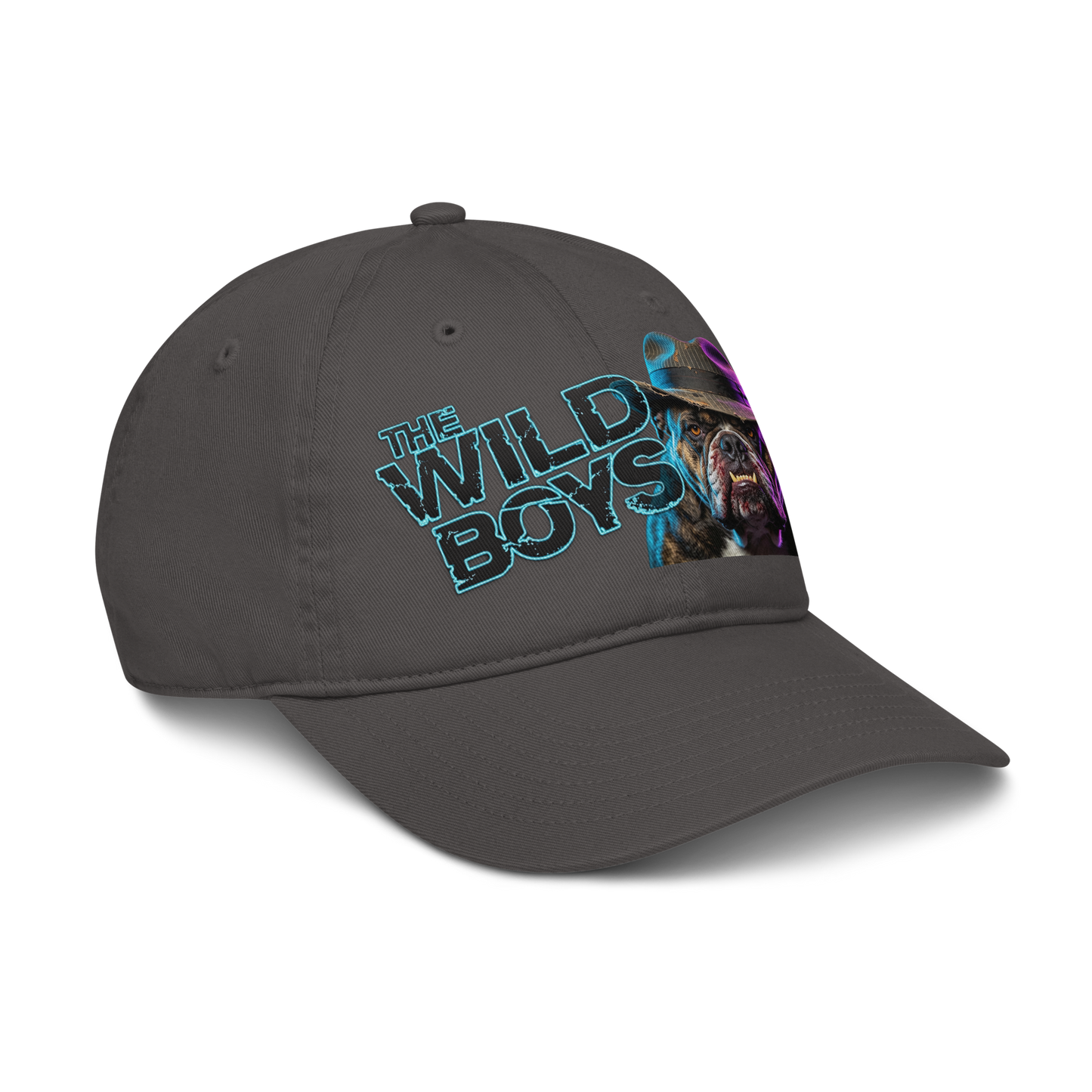 V.I.M Wild Boys Bulldog Theme Organic Dad Hat - Velvet Ink Market (V.I.M)