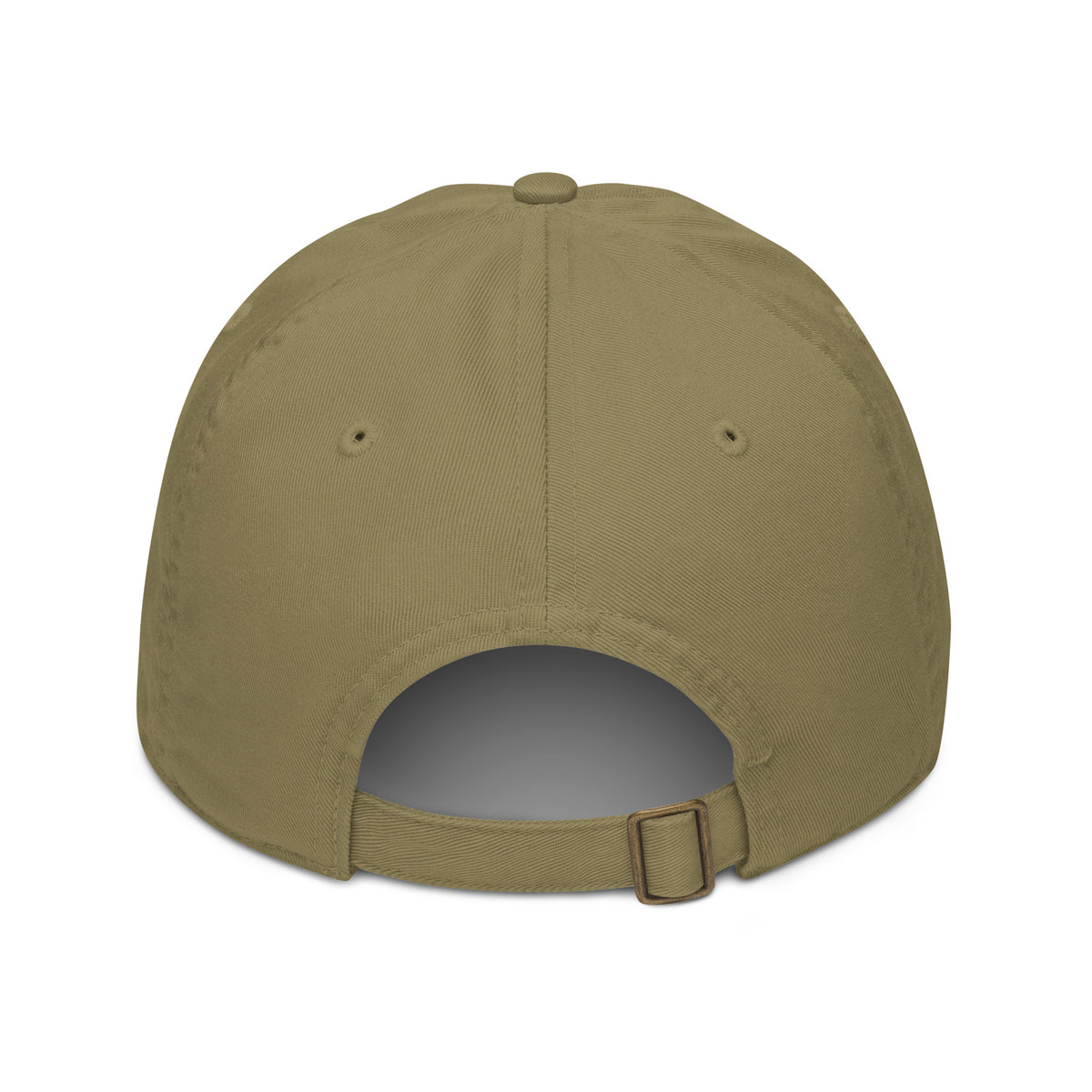 VIM Family Pride Organic Dad Hat for Dads Legacy Wearable Heritage Premium Quality Cap in olive green with adjustable strap