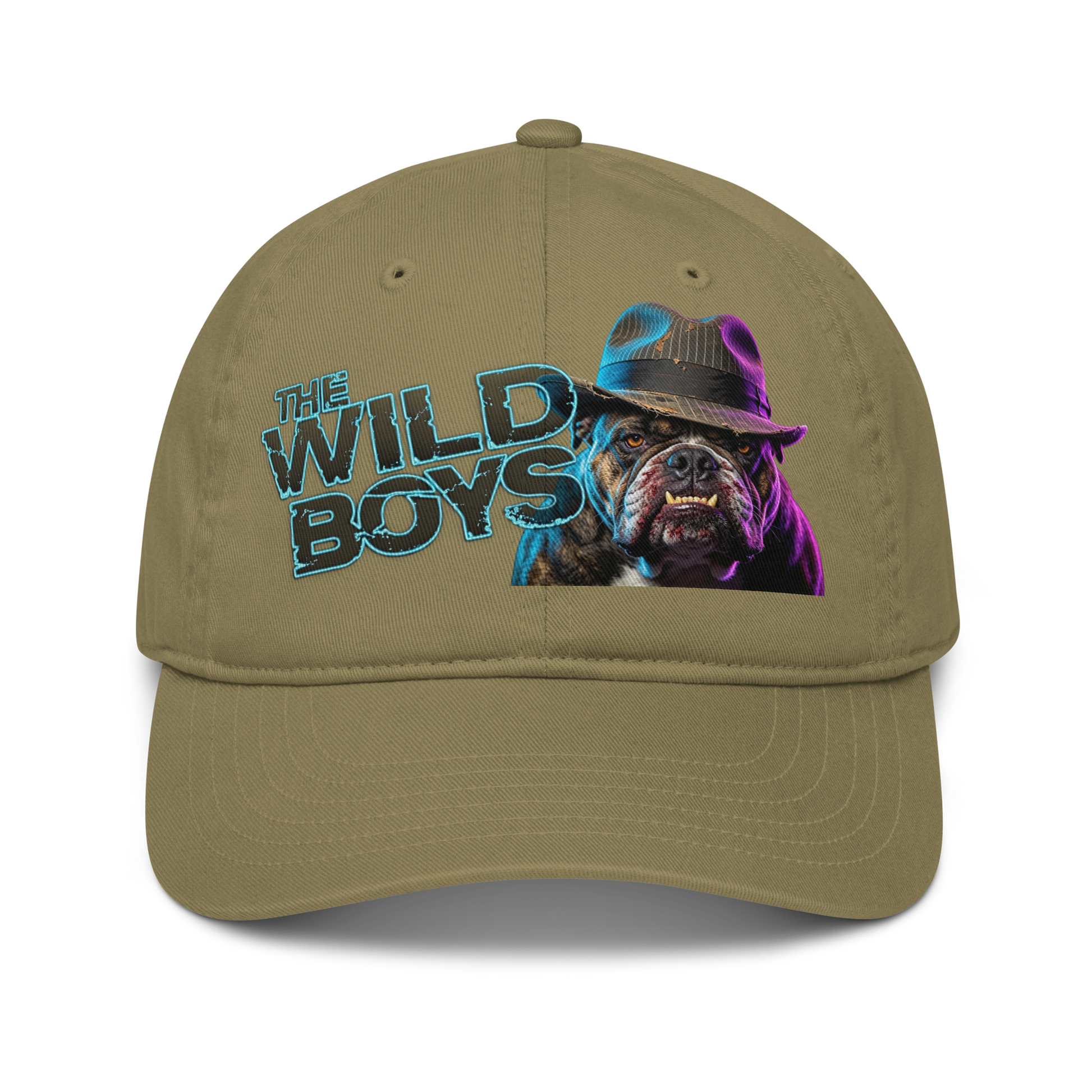 V.I.M Wild Boys Bulldog Theme Organic Dad Hat - Velvet Ink Market (V.I.M)