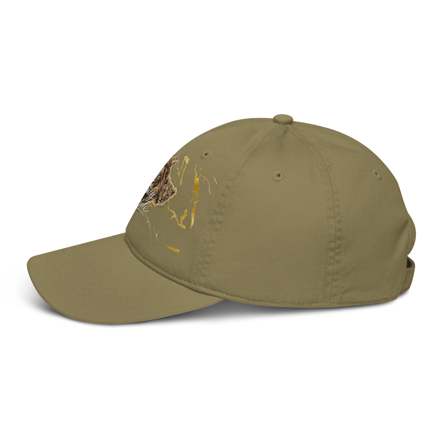 V.I.M Family Pride Lion Brand Organic Dad Hat - Velvet Ink Market (V.I.M)