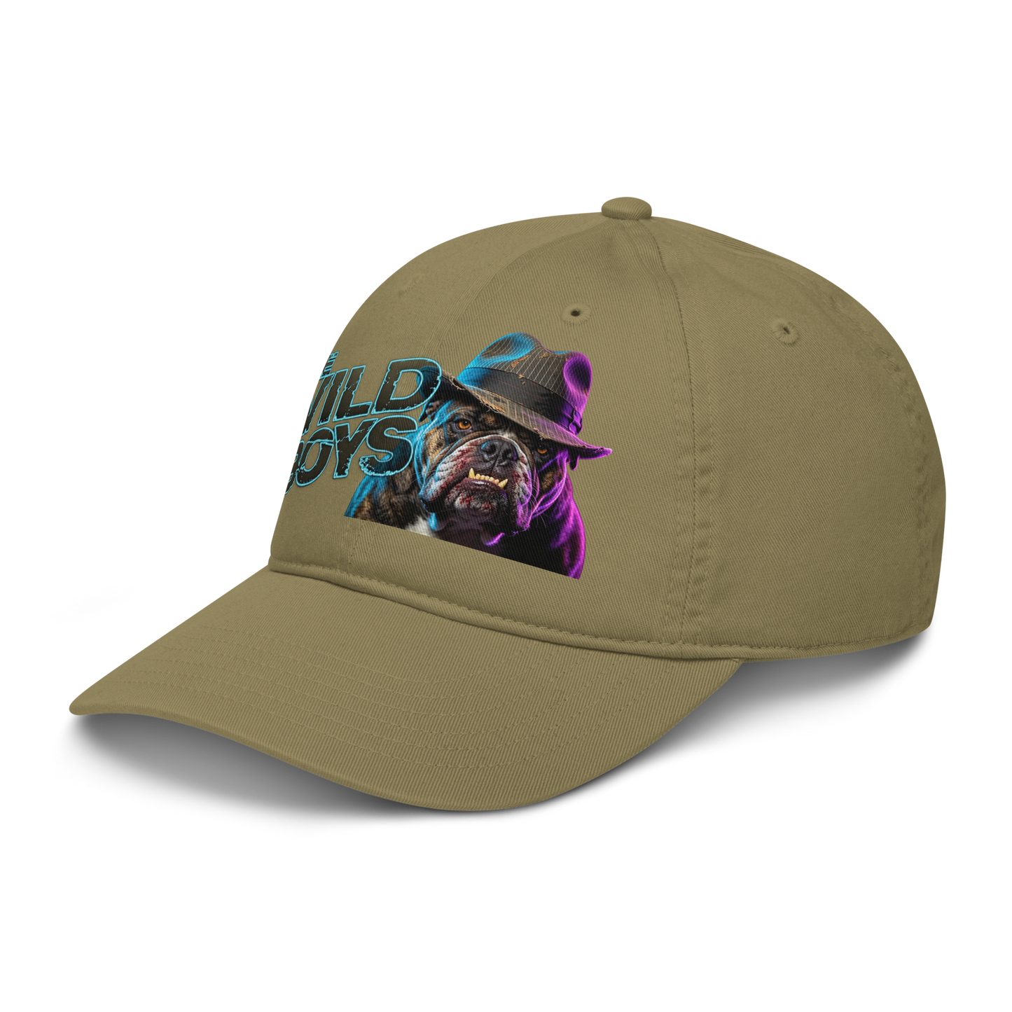 V.I.M Wild Boys Bulldog Theme Organic Dad Hat - Velvet Ink Market (V.I.M)