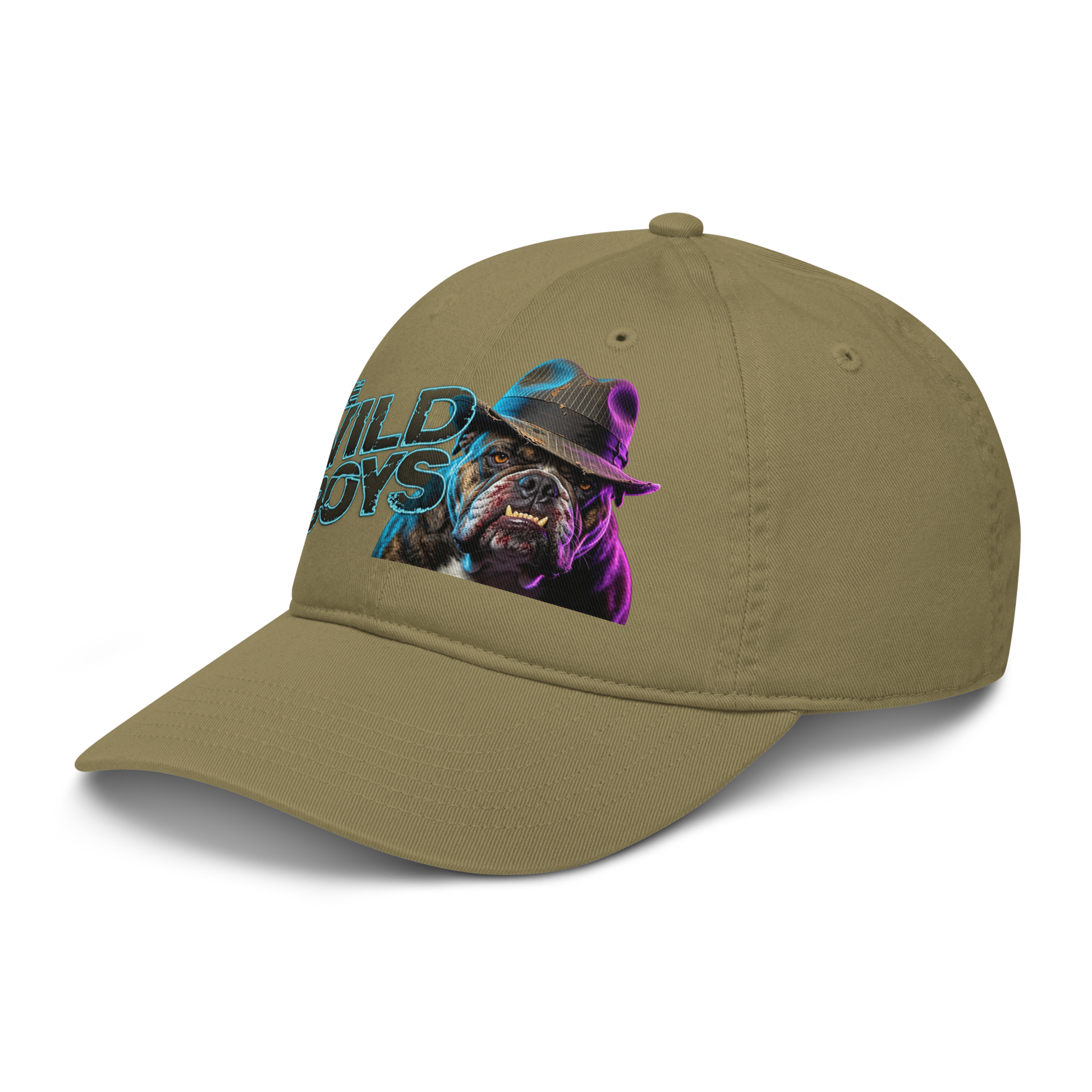 V.I.M Wild Boys Bulldog Theme Organic Dad Hat - Velvet Ink Market (V.I.M)