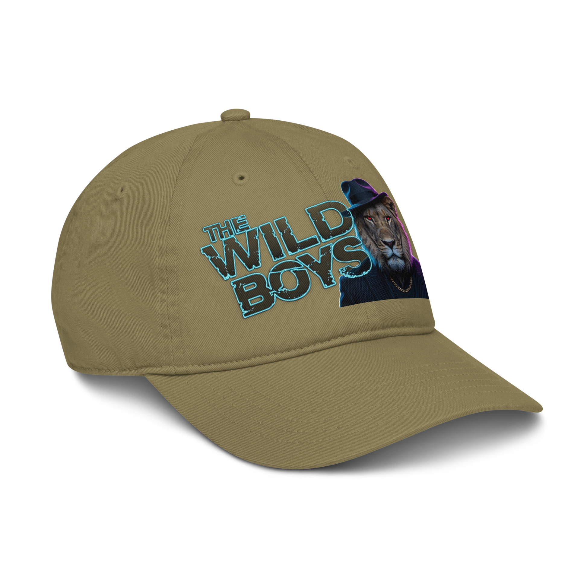 V.I.M Wild Boys Lion Theme Organic Dad Hat - Velvet Ink Market (V.I.M)