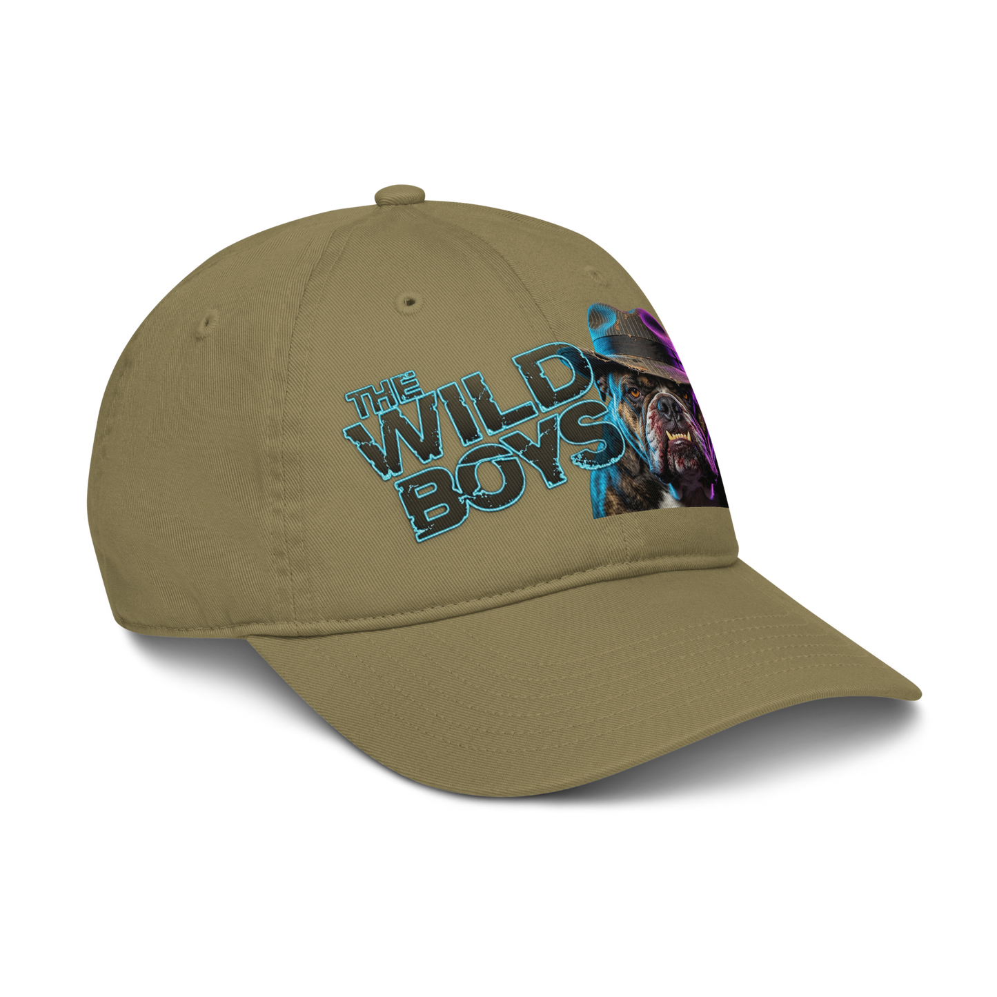 V.I.M Wild Boys Bulldog Theme Organic Dad Hat - Velvet Ink Market (V.I.M)