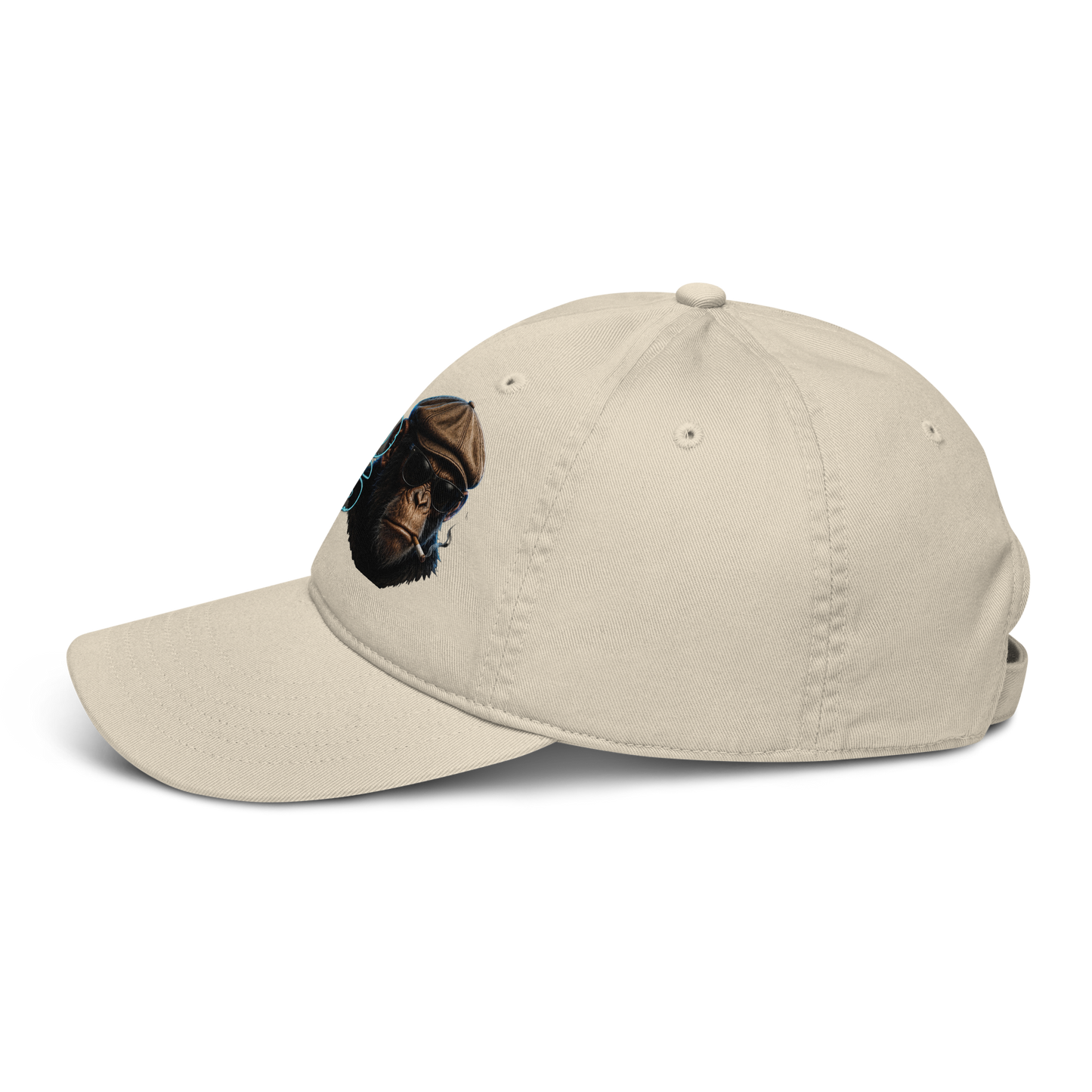 V.I.M Wild Boys Chimp Theme Organic Dad Hat - Velvet Ink Market (V.I.M)