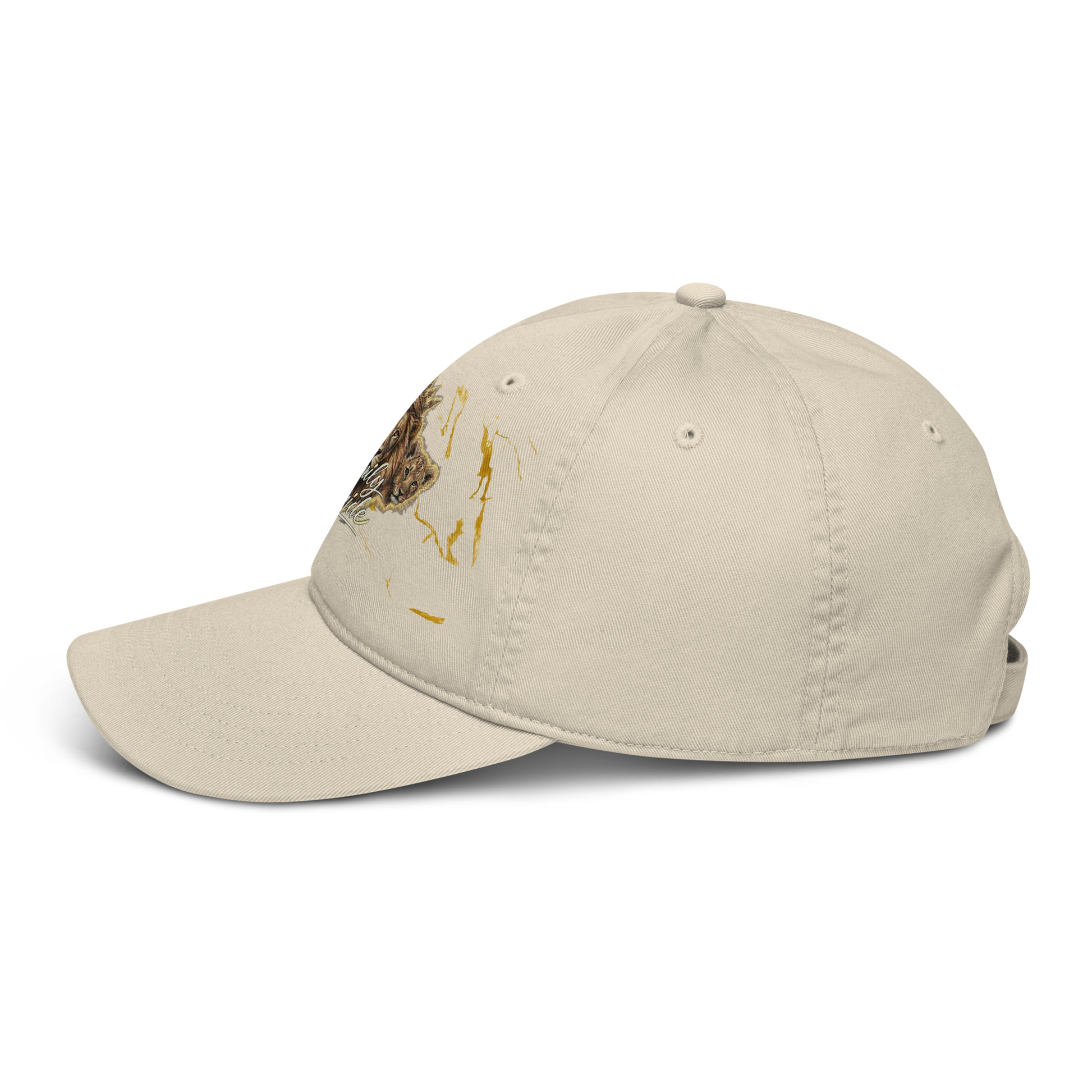 V.I.M Family Pride Lion Brand Organic Dad Hat - Velvet Ink Market (V.I.M)