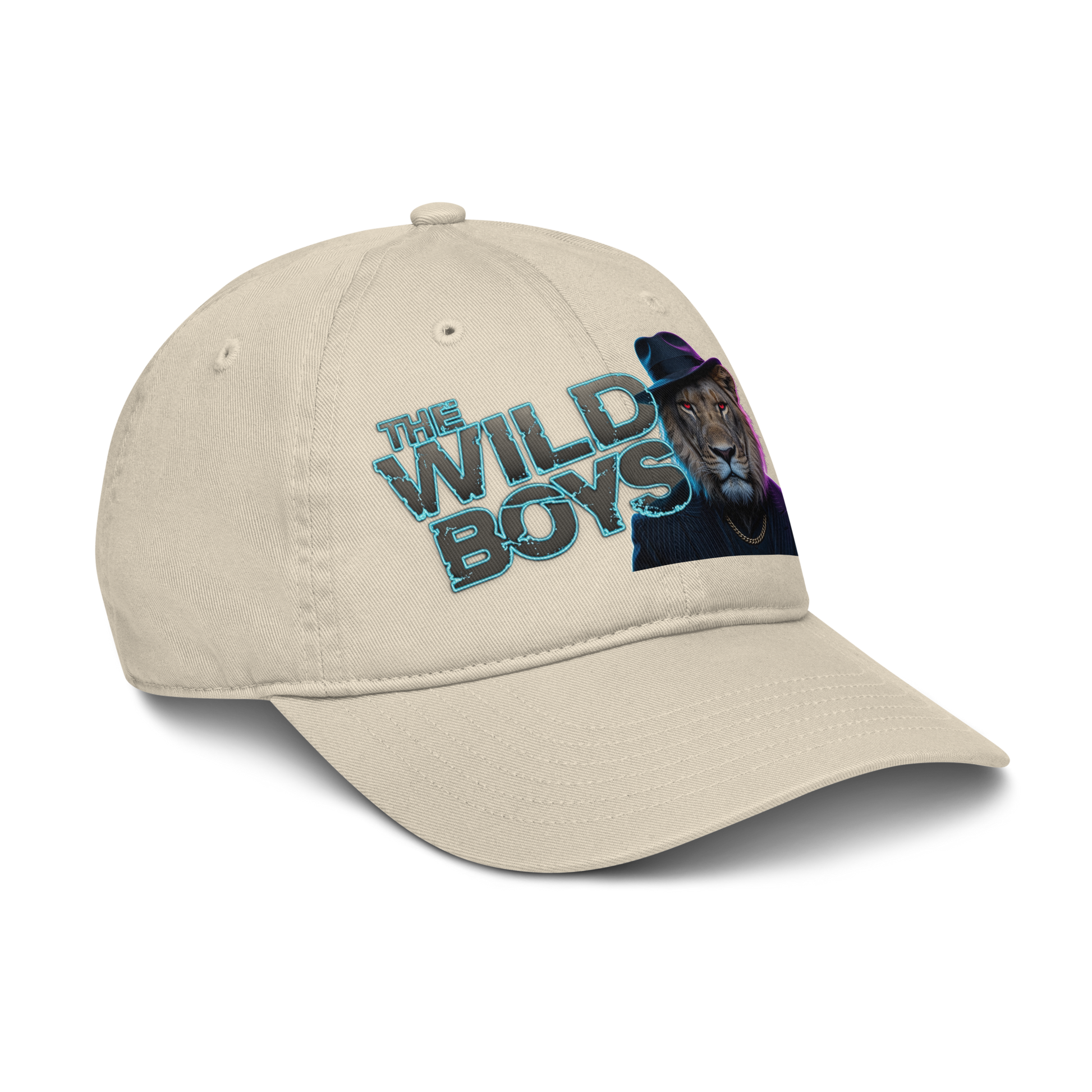 V.I.M Wild Boys Lion Theme Organic Dad Hat - Velvet Ink Market (V.I.M)