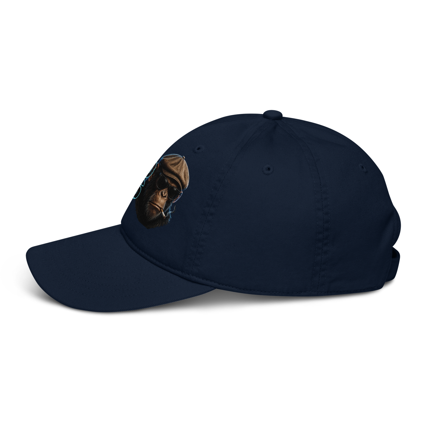 V.I.M Wild Boys Chimp Theme Organic Dad Hat - Velvet Ink Market (V.I.M)