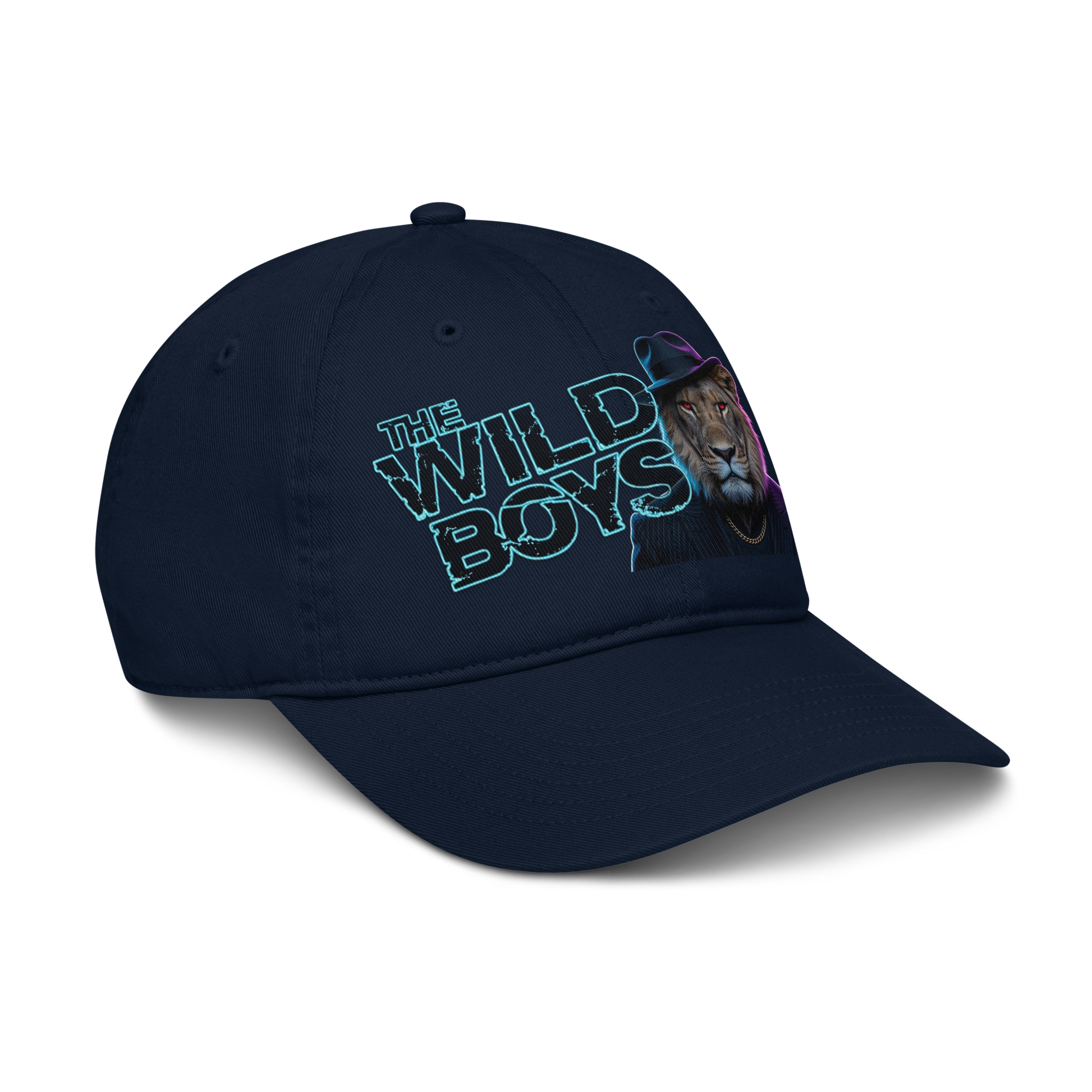 V.I.M Wild Boys Lion Theme Organic Dad Hat - Velvet Ink Market (V.I.M)