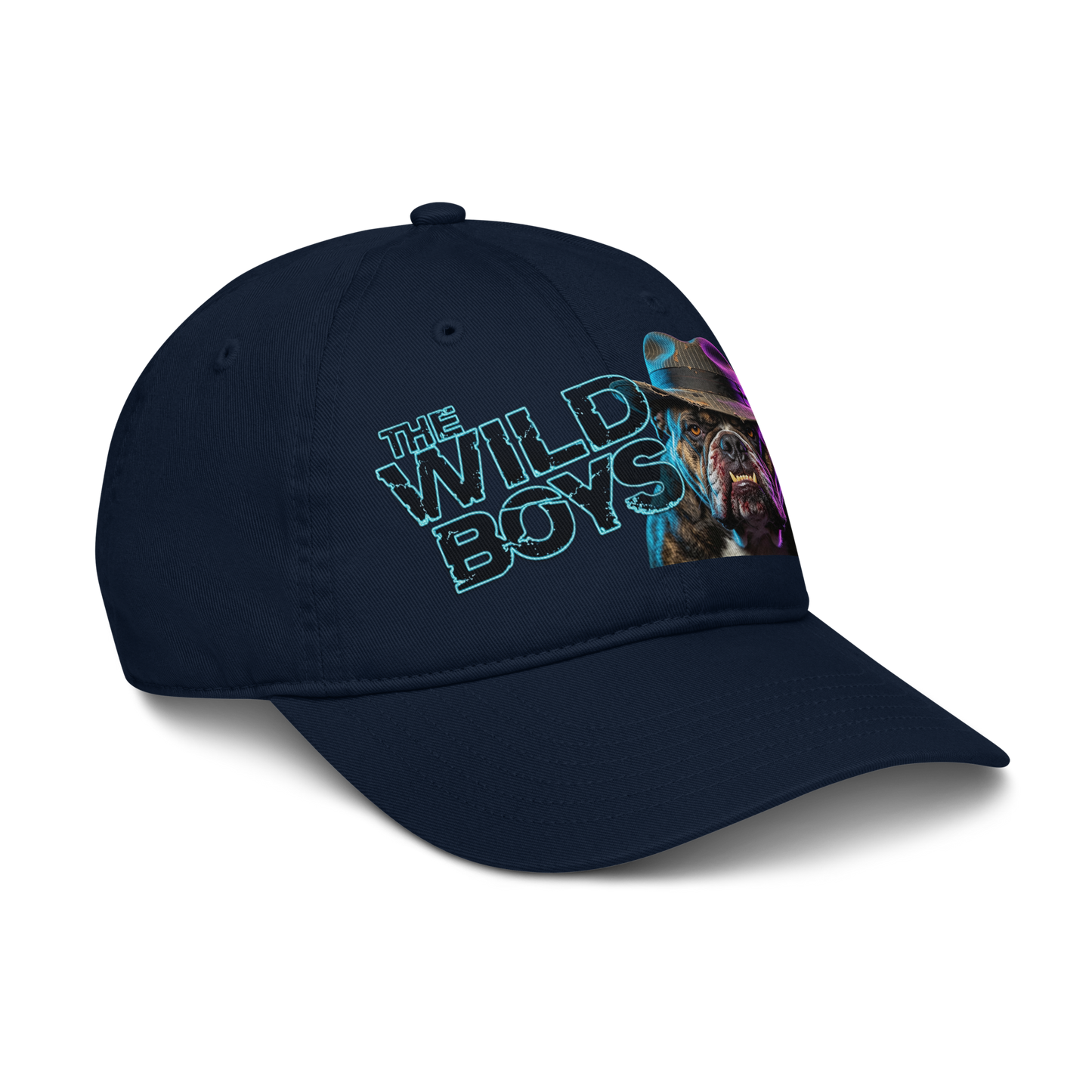 V.I.M Wild Boys Bulldog Theme Organic Dad Hat - Velvet Ink Market (V.I.M)