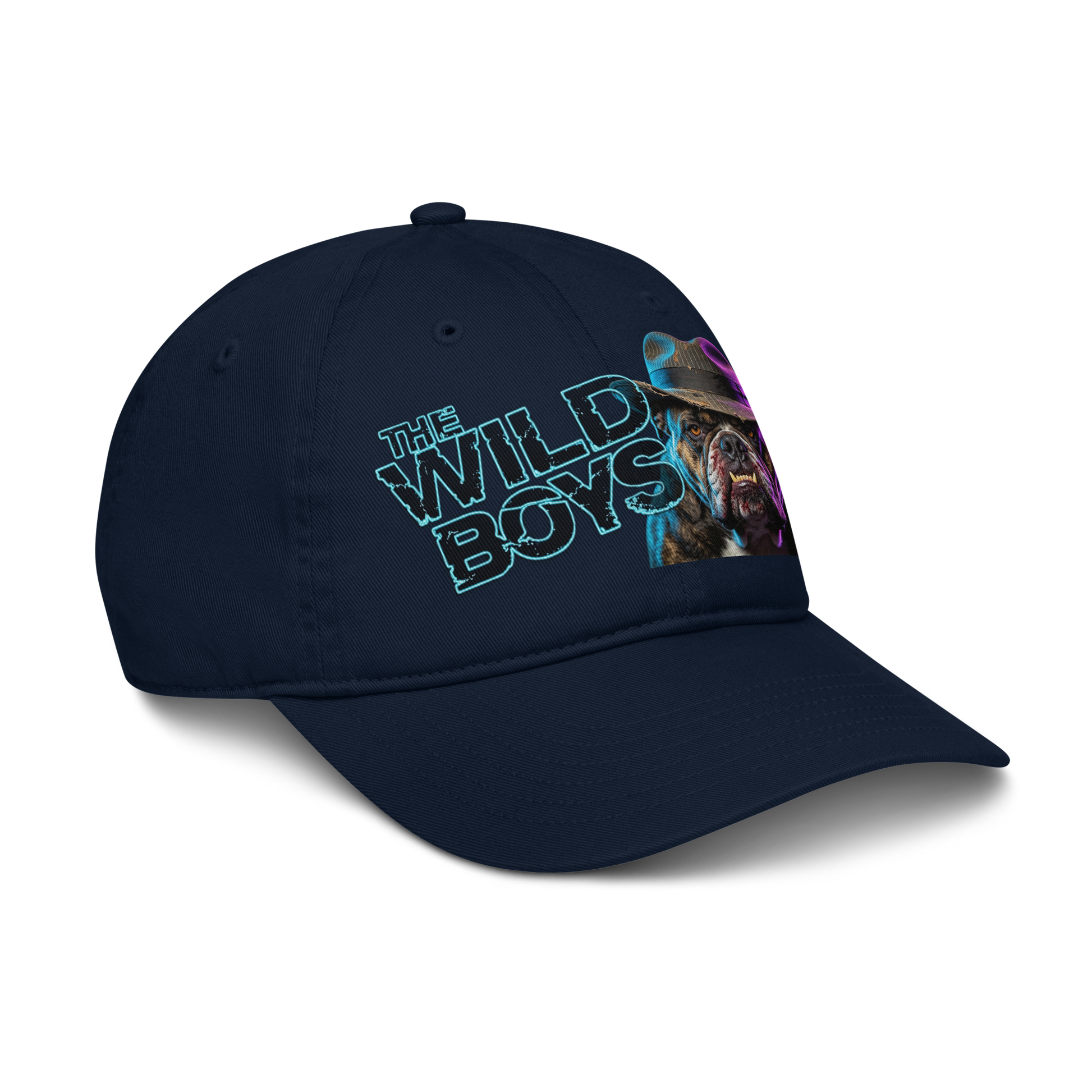 V.I.M Wild Boys Bulldog Theme Organic Dad Hat - Velvet Ink Market (V.I.M)