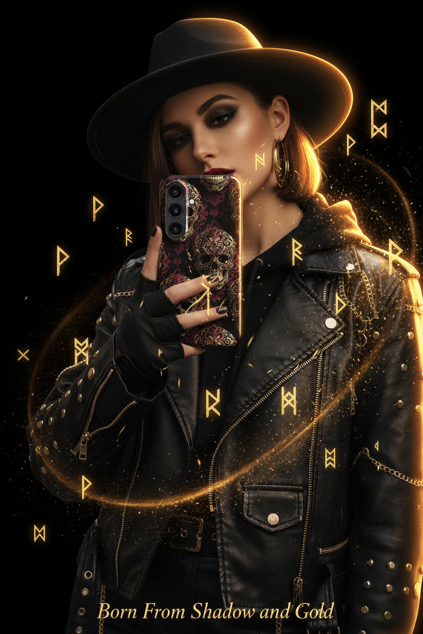 V.I.M Tribal Skull Motif Sigil All-Over Print Samsung Snap Case - Velvet Ink Market (V.I.M)
