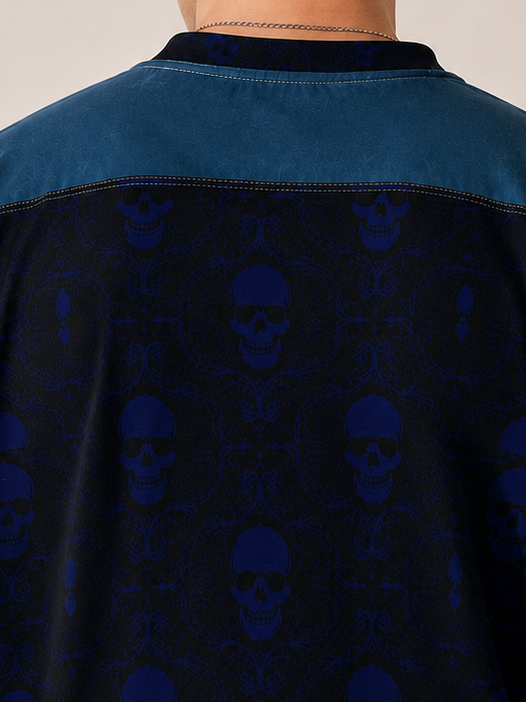 Unleash Your Spirit with the Midnight Blue Hockey Jersey - Velvet Ink Market (V.I.M)