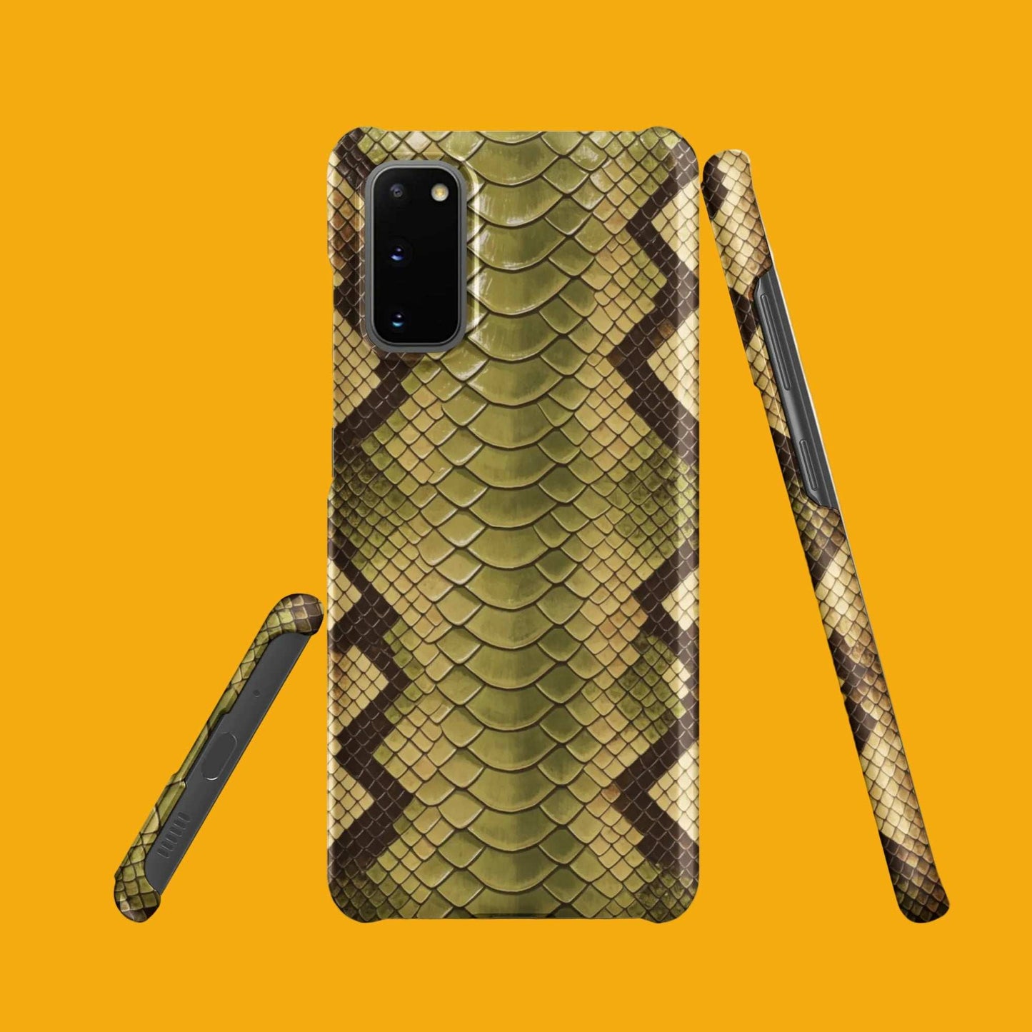 Samsung Snake Skin Snap Case – Protect Your Device in Style - Velvet Ink Market (V.I.M)