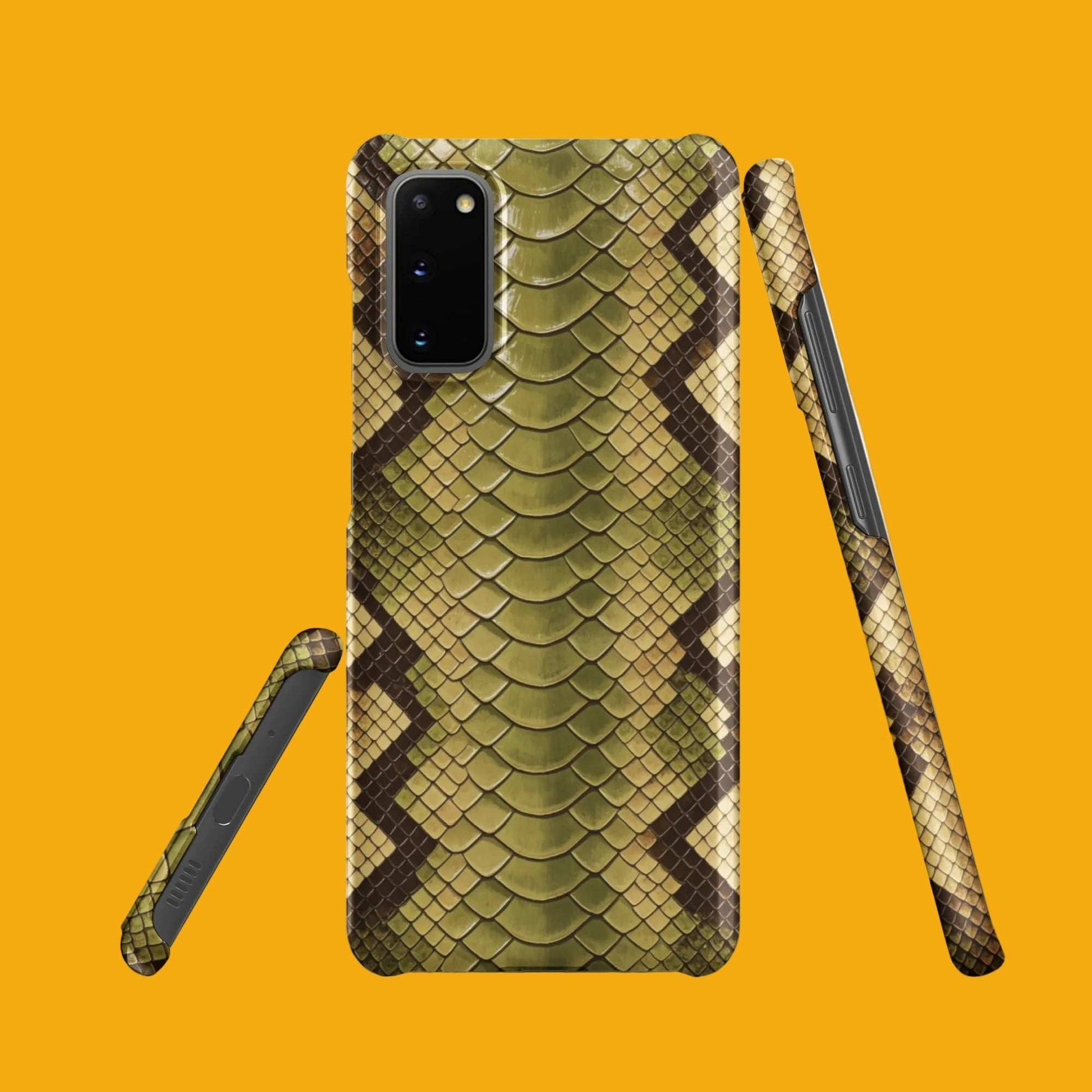 Samsung Snake Skin Snap Case – Protect Your Device in Style - Velvet Ink Market (V.I.M)