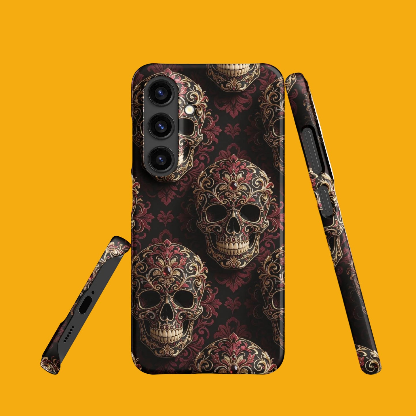V.I.M Tribal Skull Motif Sigil All-Over Print Samsung Snap Case - Velvet Ink Market (V.I.M)