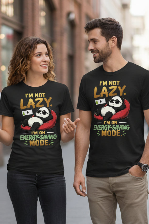 V.I.M 'I'm Not Lazy, I'm in Recharge Mode' Tee - Velvet Ink Market (V.I.M)